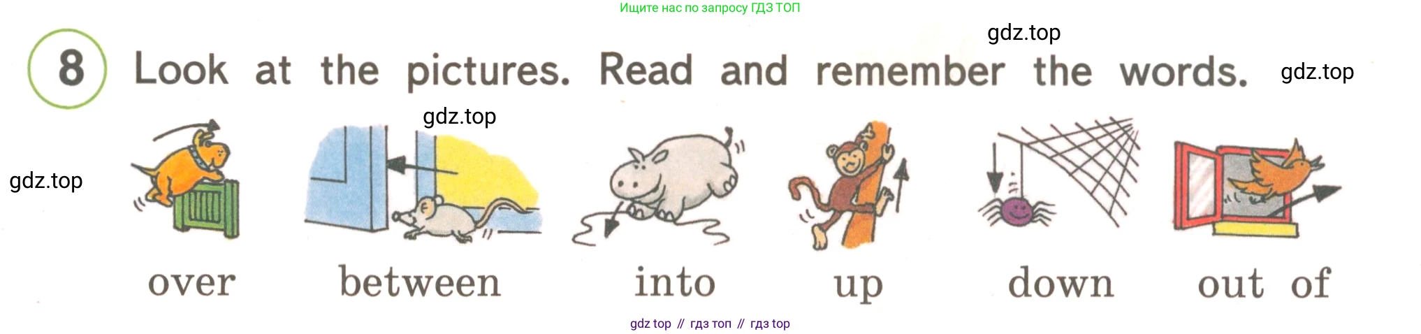 ГДЗ Английский язык (english), 4 класс Учебник, авторы: Комарова Юлия Александровна, Ларионова Ирина Владимировна, издательство Русское слово, Москва, 2022, белого цвета, страница 71, номер 8, Условие