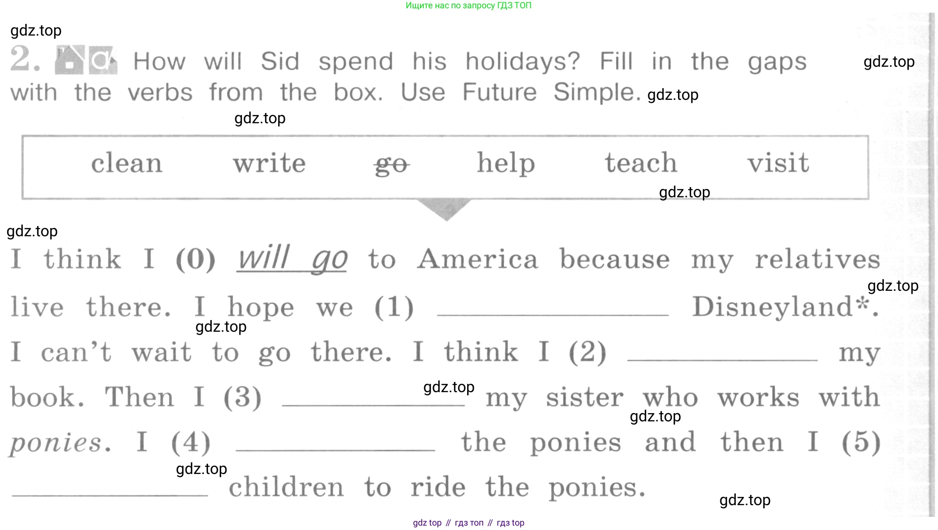 ГДЗ Английский язык (english), 4 класс рабочая тетрадь (activity book), авторы: Кузовлев Владимир Петрович (Kuzovlev Vladimir), Перегудова Эльвира Шакировна, Стрельникова Ольга Викторовна (Strelnikova Olga), Дуванова Ольга Викторовна, издательство Просвещение, Москва, 2017, оранжевого цвета, страница 9, номер 2, Условие