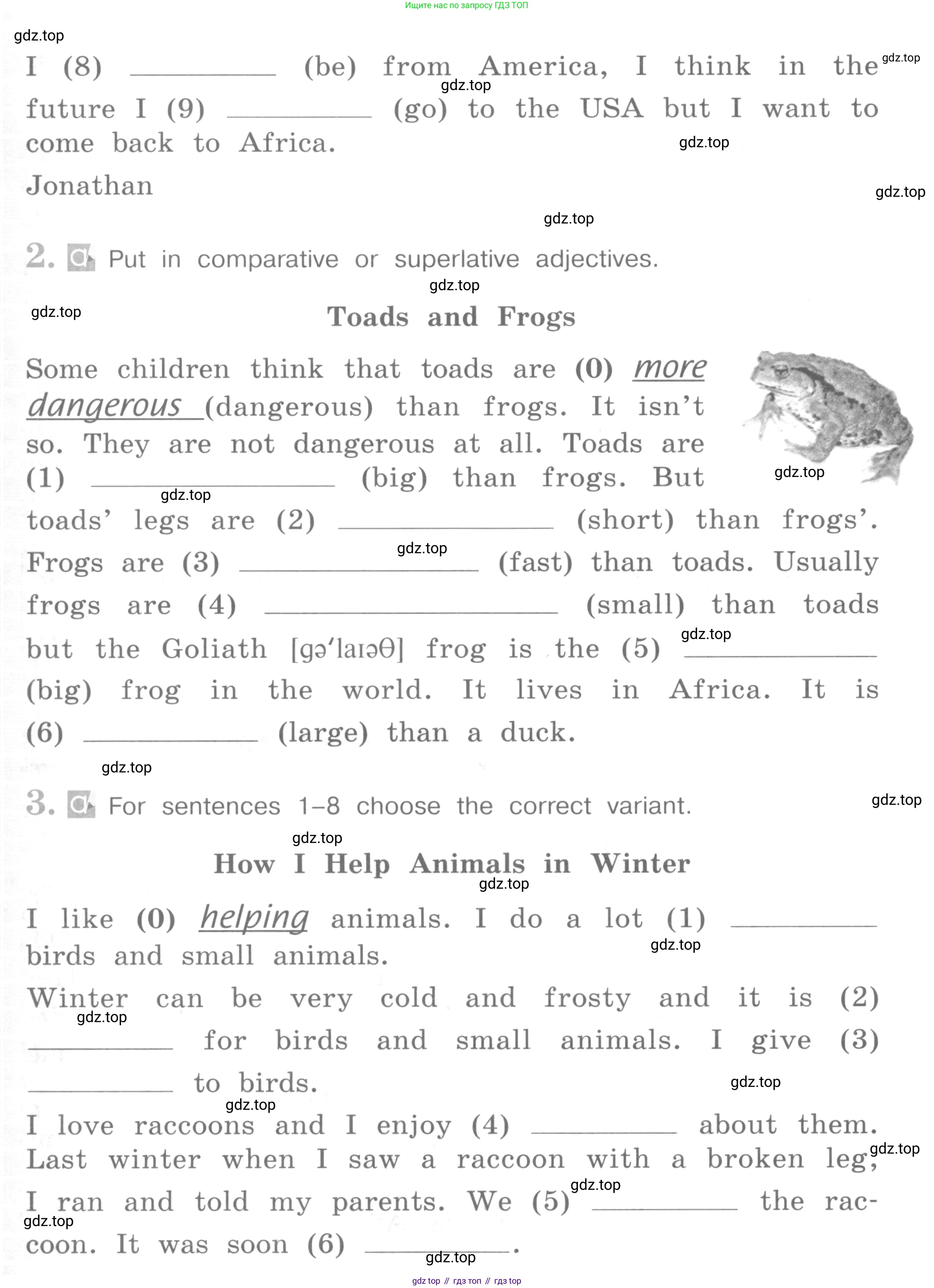 ГДЗ Английский язык (english), 4 класс рабочая тетрадь (activity book), авторы: Кузовлев Владимир Петрович (Kuzovlev Vladimir), Перегудова Эльвира Шакировна, Стрельникова Ольга Викторовна (Strelnikova Olga), Дуванова Ольга Викторовна, издательство Просвещение, Москва, 2017, оранжевого цвета, страница 23, номер 3, Условие (продолжение 2)