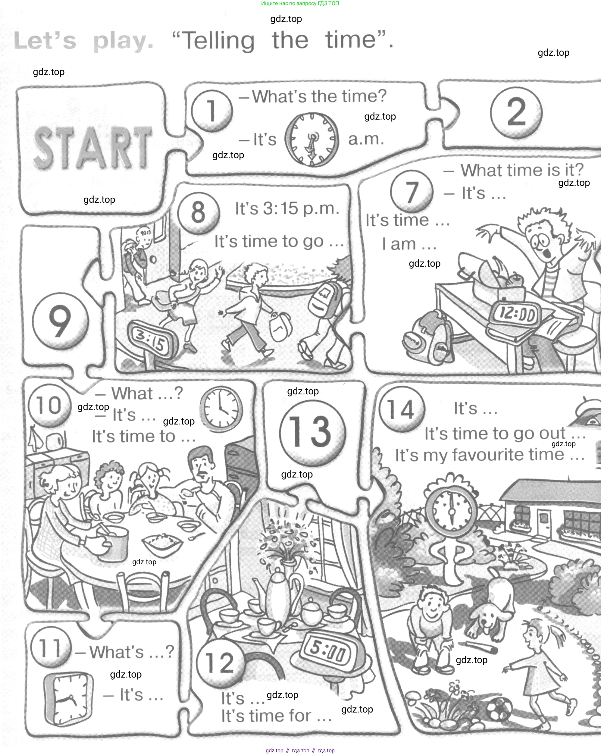 ГДЗ Английский язык (english), 4 класс рабочая тетрадь (activity book), авторы: Кузовлев Владимир Петрович (Kuzovlev Vladimir), Перегудова Эльвира Шакировна, Стрельникова Ольга Викторовна (Strelnikova Olga), Дуванова Ольга Викторовна, издательство Просвещение, Москва, 2017, оранжевого цвета, страница 27, номер 1, Условие (продолжение 2)