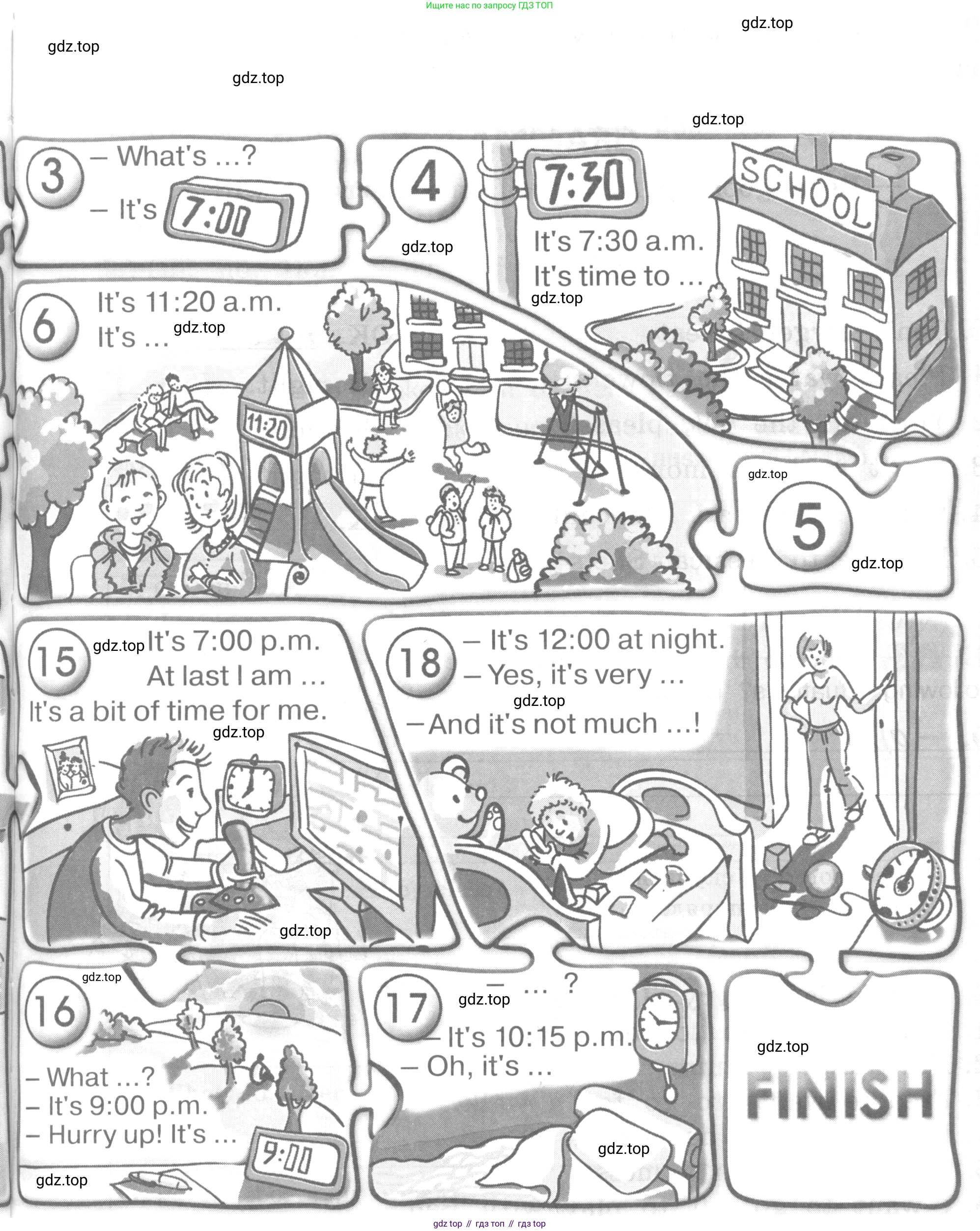 ГДЗ Английский язык (english), 4 класс рабочая тетрадь (activity book), авторы: Кузовлев Владимир Петрович (Kuzovlev Vladimir), Перегудова Эльвира Шакировна, Стрельникова Ольга Викторовна (Strelnikova Olga), Дуванова Ольга Викторовна, издательство Просвещение, Москва, 2017, оранжевого цвета, страница 27, номер 1, Условие (продолжение 3)