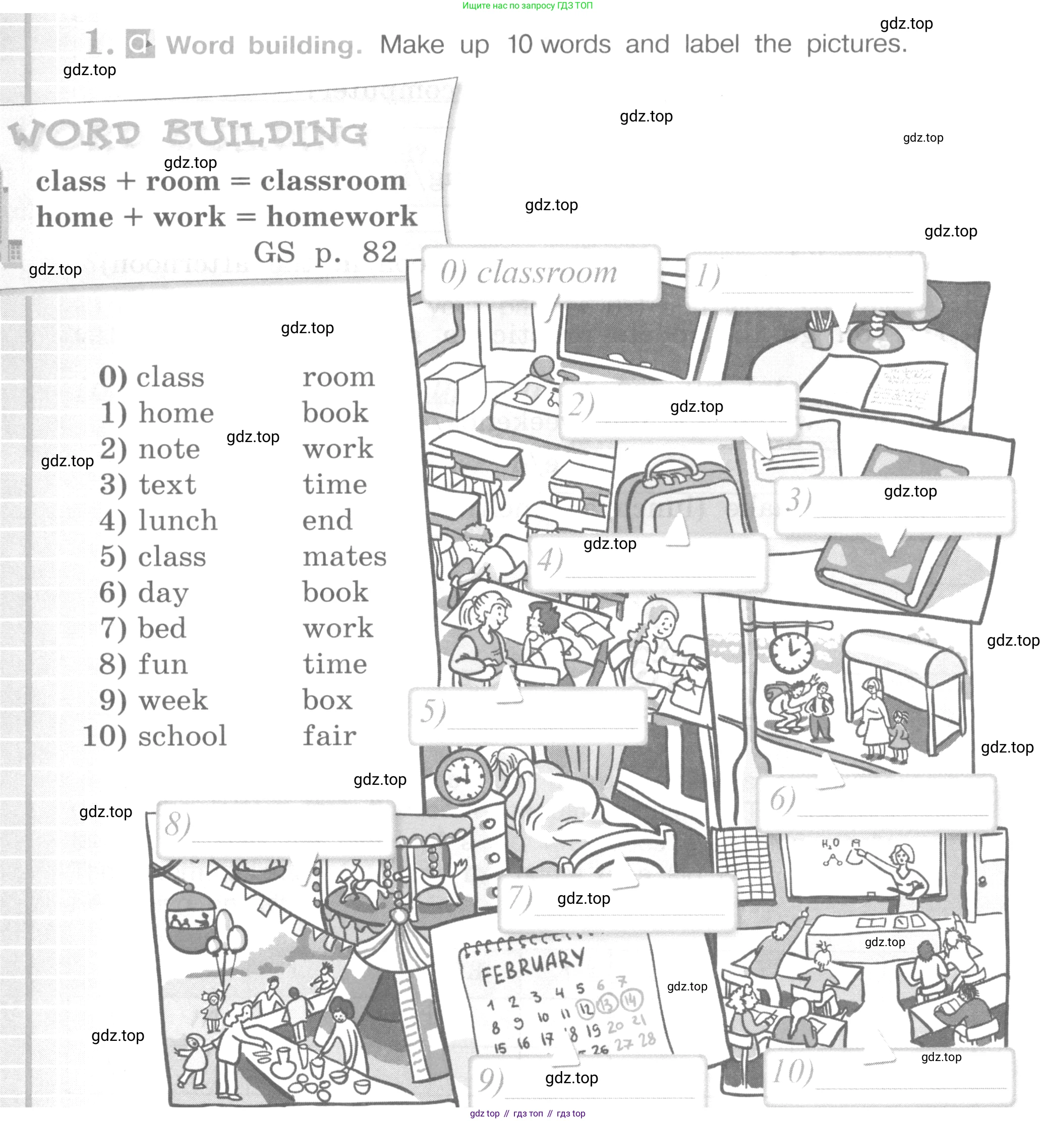 ГДЗ Английский язык (english), 4 класс рабочая тетрадь (activity book), авторы: Кузовлев Владимир Петрович (Kuzovlev Vladimir), Перегудова Эльвира Шакировна, Стрельникова Ольга Викторовна (Strelnikova Olga), Дуванова Ольга Викторовна, издательство Просвещение, Москва, 2017, оранжевого цвета, страница 34, номер 1, Условие
