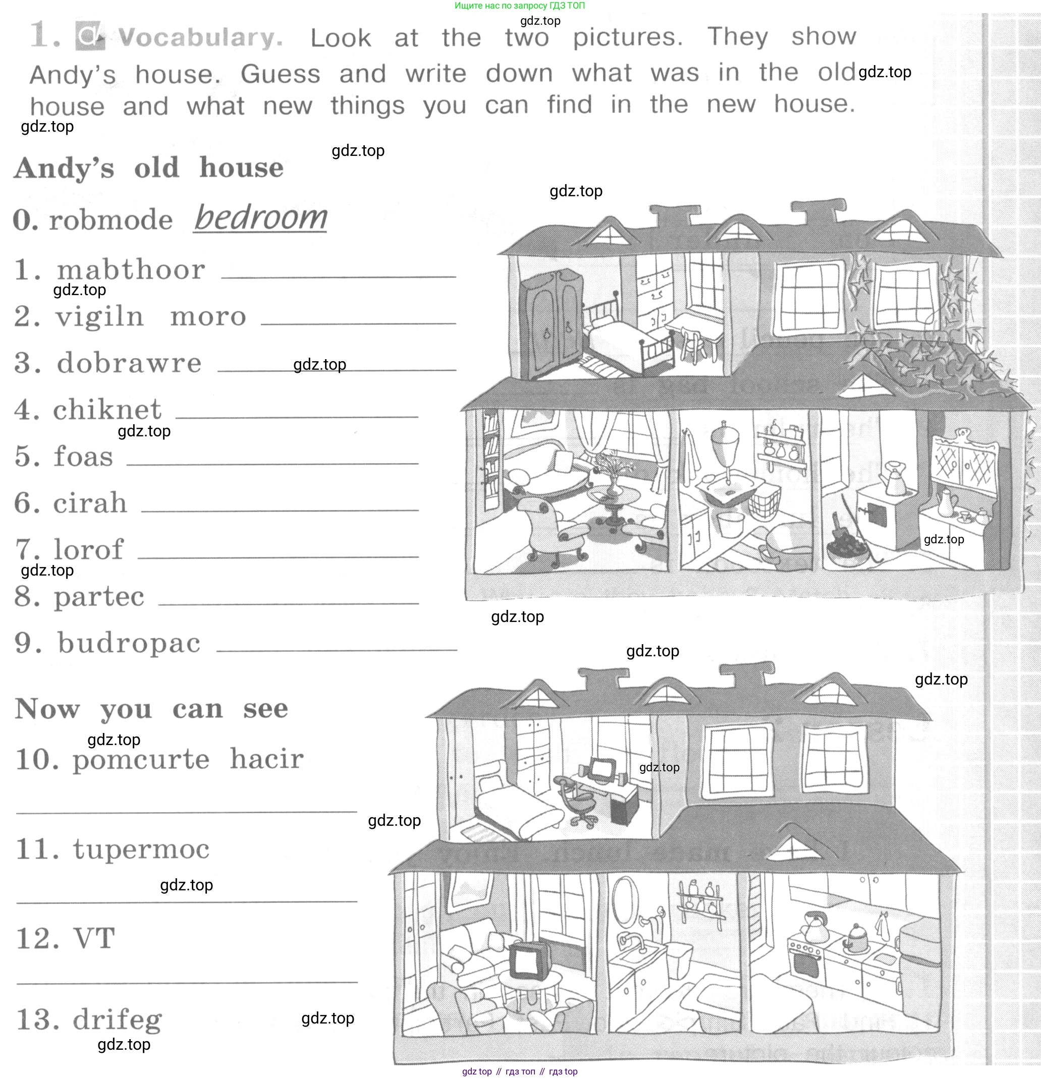 ГДЗ Английский язык (english), 4 класс рабочая тетрадь (activity book), авторы: Кузовлев Владимир Петрович (Kuzovlev Vladimir), Перегудова Эльвира Шакировна, Стрельникова Ольга Викторовна (Strelnikova Olga), Дуванова Ольга Викторовна, издательство Просвещение, Москва, 2017, оранжевого цвета, страница 53, номер 1, Условие