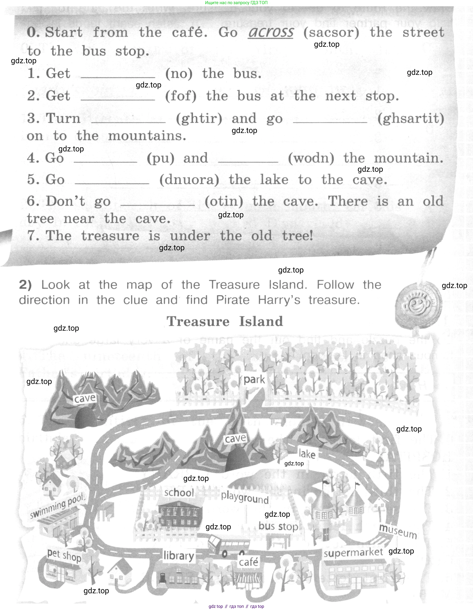 ГДЗ Английский язык (english), 4 класс рабочая тетрадь (activity book), авторы: Кузовлев Владимир Петрович (Kuzovlev Vladimir), Перегудова Эльвира Шакировна, Стрельникова Ольга Викторовна (Strelnikova Olga), Дуванова Ольга Викторовна, издательство Просвещение, Москва, 2017, оранжевого цвета, страница 62, номер 1, Условие (продолжение 2)
