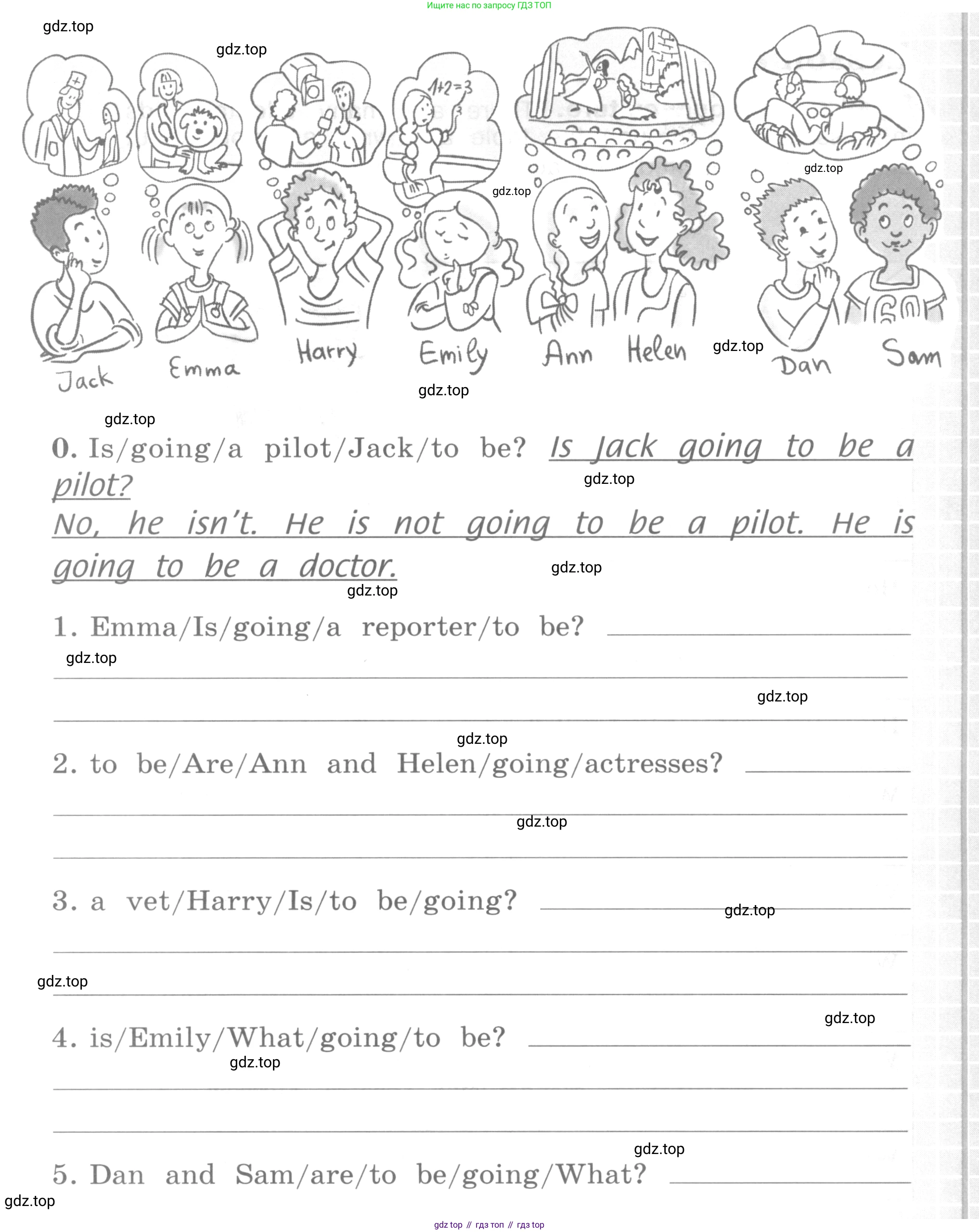 ГДЗ Английский язык (english), 4 класс рабочая тетрадь (activity book), авторы: Кузовлев Владимир Петрович (Kuzovlev Vladimir), Перегудова Эльвира Шакировна, Стрельникова Ольга Викторовна (Strelnikova Olga), Дуванова Ольга Викторовна, издательство Просвещение, Москва, 2017, оранжевого цвета, страница 72, номер 2, Условие (продолжение 2)