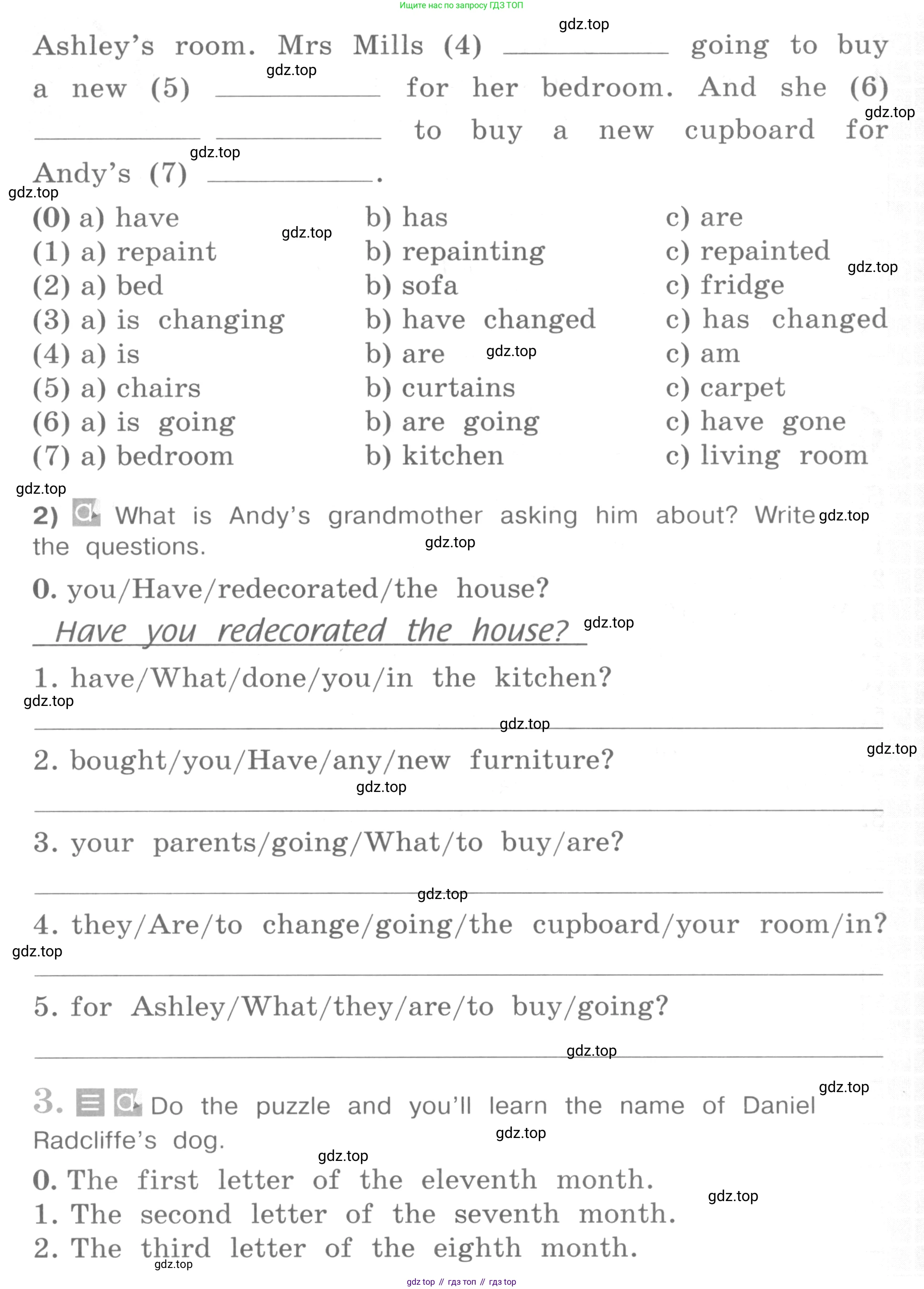 ГДЗ Английский язык (english), 4 класс рабочая тетрадь (activity book), авторы: Кузовлев Владимир Петрович (Kuzovlev Vladimir), Перегудова Эльвира Шакировна, Стрельникова Ольга Викторовна (Strelnikova Olga), Дуванова Ольга Викторовна, издательство Просвещение, Москва, 2017, оранжевого цвета, страница 84, номер 3, Условие (продолжение 2)
