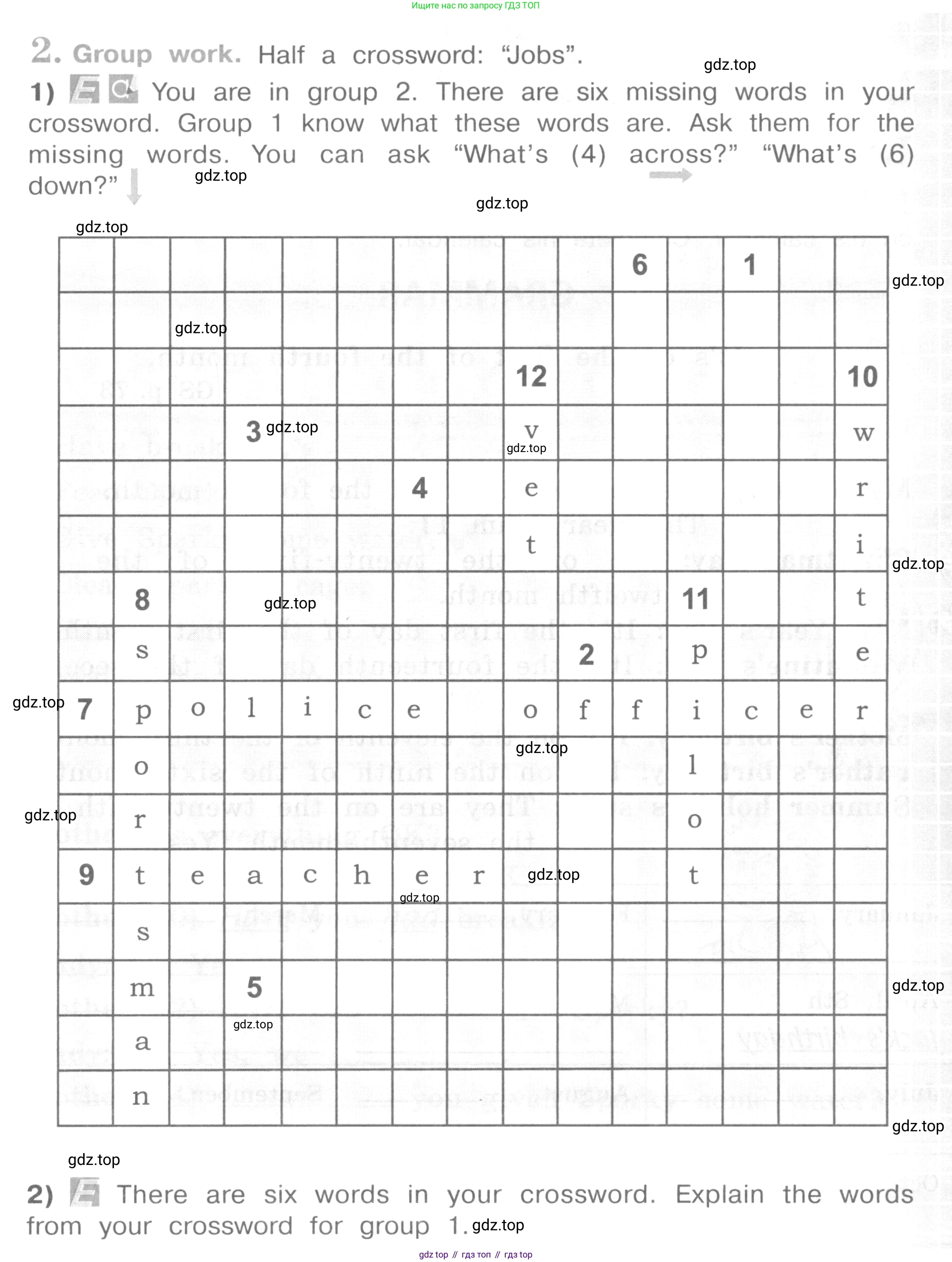 ГДЗ Английский язык (english), 4 класс рабочая тетрадь (activity book), авторы: Кузовлев Владимир Петрович (Kuzovlev Vladimir), Перегудова Эльвира Шакировна, Стрельникова Ольга Викторовна (Strelnikova Olga), Дуванова Ольга Викторовна, издательство Просвещение, Москва, 2017, оранжевого цвета, страница 87, номер 2, Условие