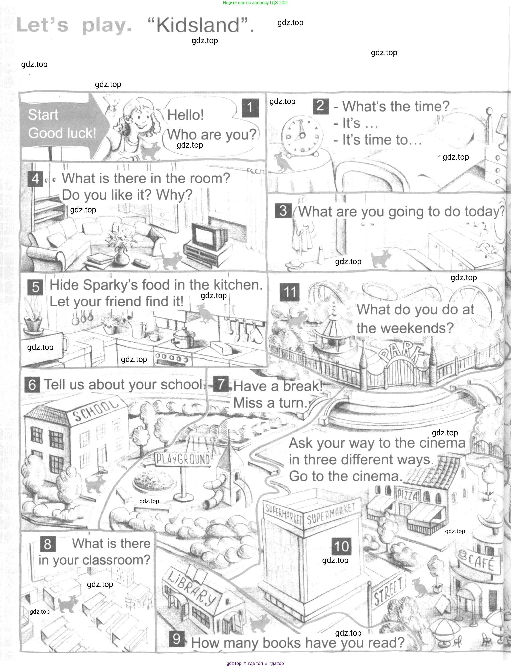 ГДЗ Английский язык (english), 4 класс рабочая тетрадь (activity book), авторы: Кузовлев Владимир Петрович (Kuzovlev Vladimir), Перегудова Эльвира Шакировна, Стрельникова Ольга Викторовна (Strelnikova Olga), Дуванова Ольга Викторовна, издательство Просвещение, Москва, 2017, оранжевого цвета, страница 97, номер 4, Условие (продолжение 2)
