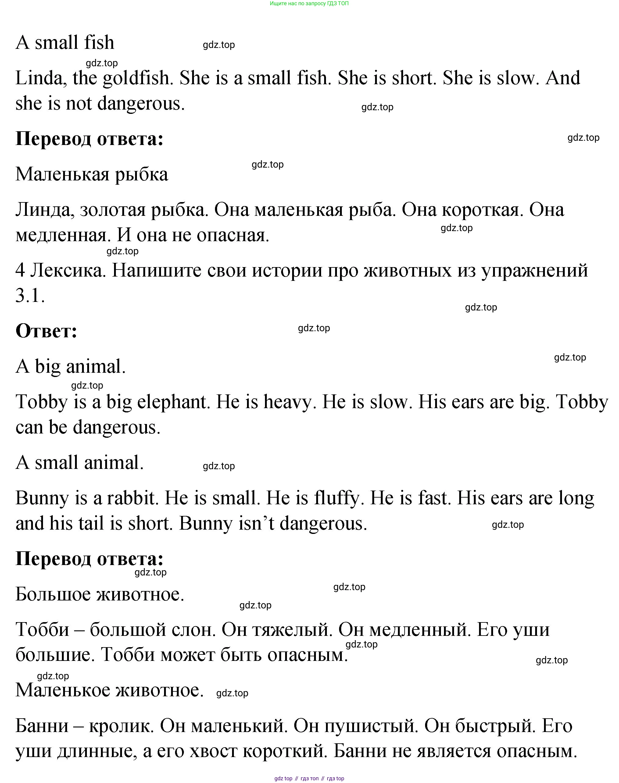 ГДЗ Английский язык (english), 4 класс рабочая тетрадь (activity book), авторы: Кузовлев Владимир Петрович (Kuzovlev Vladimir), Перегудова Эльвира Шакировна, Стрельникова Ольга Викторовна (Strelnikova Olga), Дуванова Ольга Викторовна, издательство Просвещение, Москва, 2017, оранжевого цвета, страница 11, номер 3, Решение (продолжение 3)