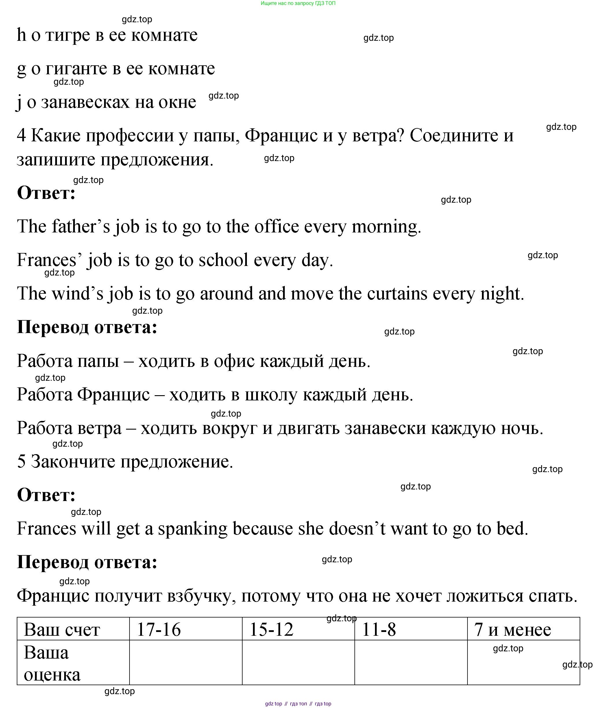ГДЗ Английский язык (english), 4 класс рабочая тетрадь (activity book), авторы: Кузовлев Владимир Петрович (Kuzovlev Vladimir), Перегудова Эльвира Шакировна, Стрельникова Ольга Викторовна (Strelnikova Olga), Дуванова Ольга Викторовна, издательство Просвещение, Москва, 2017, оранжевого цвета, страница 100, номер 2, Решение (продолжение 4)