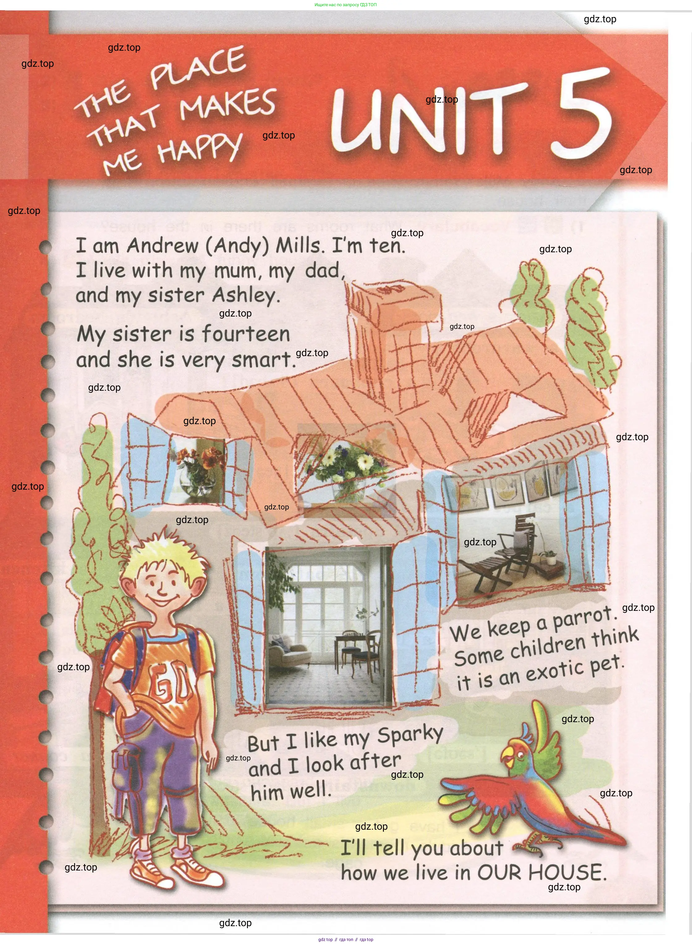 Английский язык (english), 4 класс Учебник (Student's book), авторы: Кузовлев Владимир Петрович (Kuzovlev Vladimir), Перегудова Эльвира Шакировна, Стрельникова Ольга Викторовна (Strelnikova Olga), Дуванова Ольга Викторовна, издательство Просвещение, Москва, 2019, красного цвета, страница 5