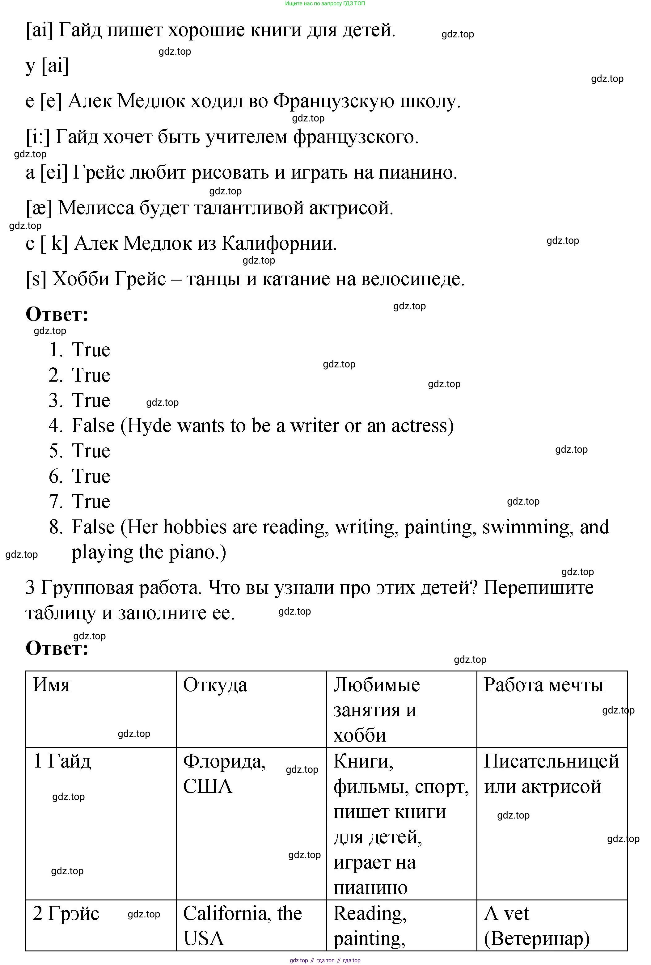 Английский язык (english), 4 класс Учебник (Student's book), авторы: Кузовлев Владимир Петрович (Kuzovlev Vladimir), Перегудова Эльвира Шакировна, Стрельникова Ольга Викторовна (Strelnikova Olga), Дуванова Ольга Викторовна, издательство Просвещение, Москва, 2019, красного цвета, Часть ( Part) 2, страница 41, номер 1, Решение (продолжение 3)