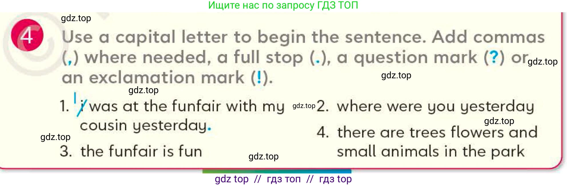 Английский язык (english), 4 класс Учебник (Student's book), авторы: Митчелл Гарольд (Mitchell Harold), Малгогианни Марилени (Malkogianni Marileni), Василиу Константина (Vasileiou Konstantina), издательство MM Publications, Алматы, 2024, голубого цвета, страница 87, номер 4, Условие