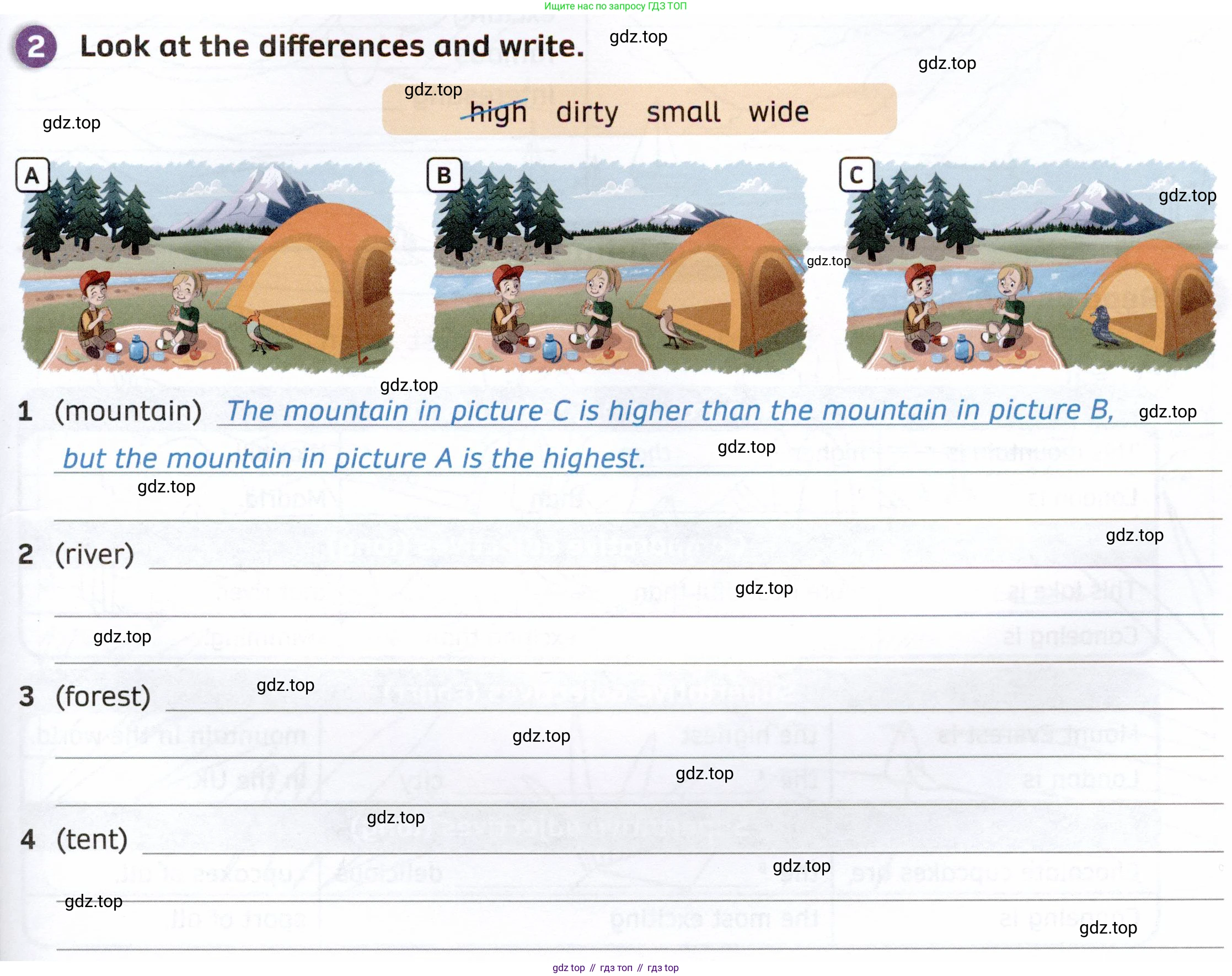 ГДЗ Английский язык (english), 4 класс Рабочая тетрадь (workbook), авторы: Покидова Анастасия Дмитриевна (Pokidova Anastasiya), Авелло Инес (Avello Ines), Махоуни Мишель (Mahony Michelle), издательство Просвещение, Москва, 2023, зелёного цвета, страница 41, номер 2, Условие
