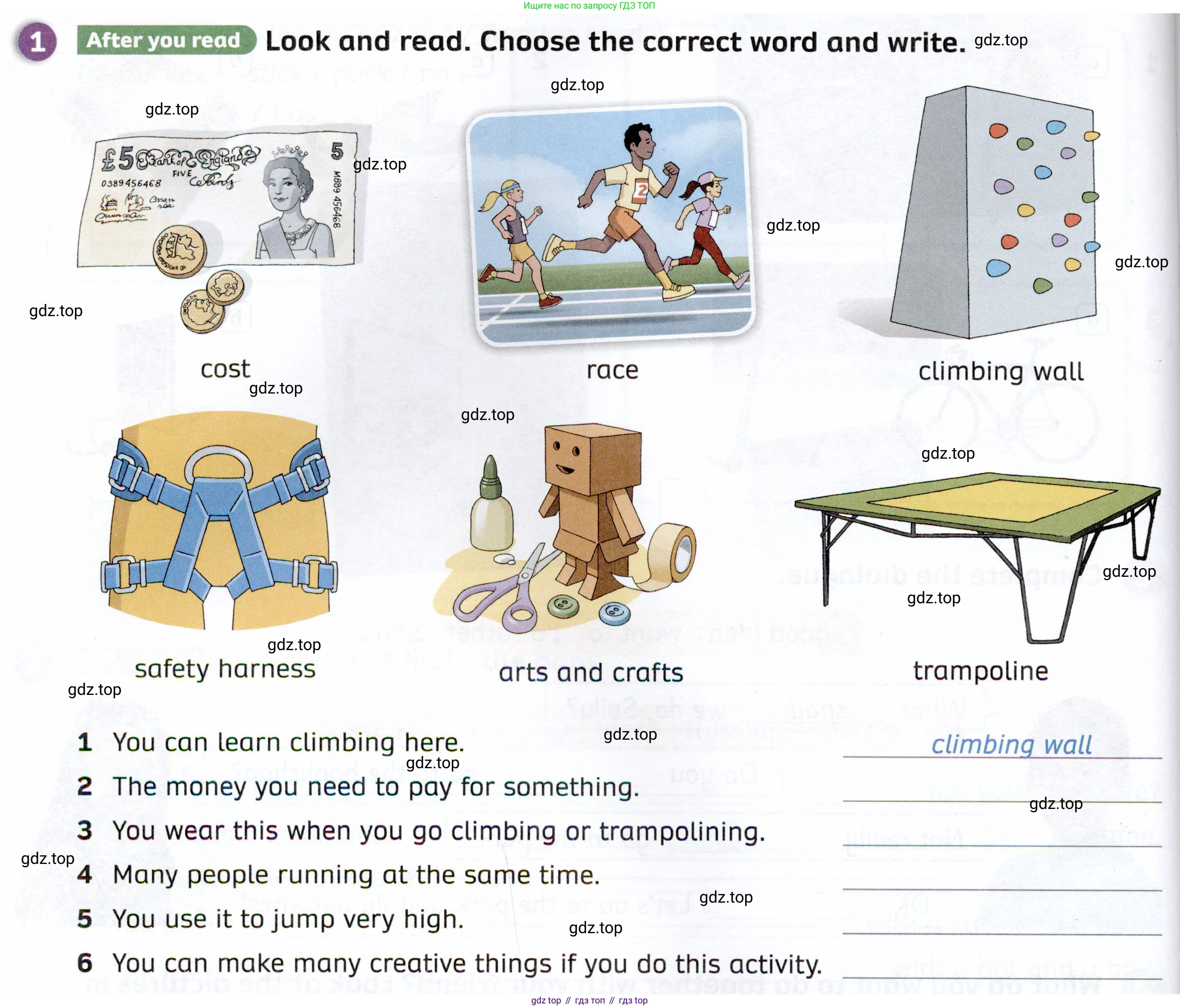 ГДЗ Английский язык (english), 4 класс Рабочая тетрадь (workbook), авторы: Покидова Анастасия Дмитриевна (Pokidova Anastasiya), Авелло Инес (Avello Ines), Махоуни Мишель (Mahony Michelle), издательство Просвещение, Москва, 2023, зелёного цвета, страница 62, номер 1, Условие