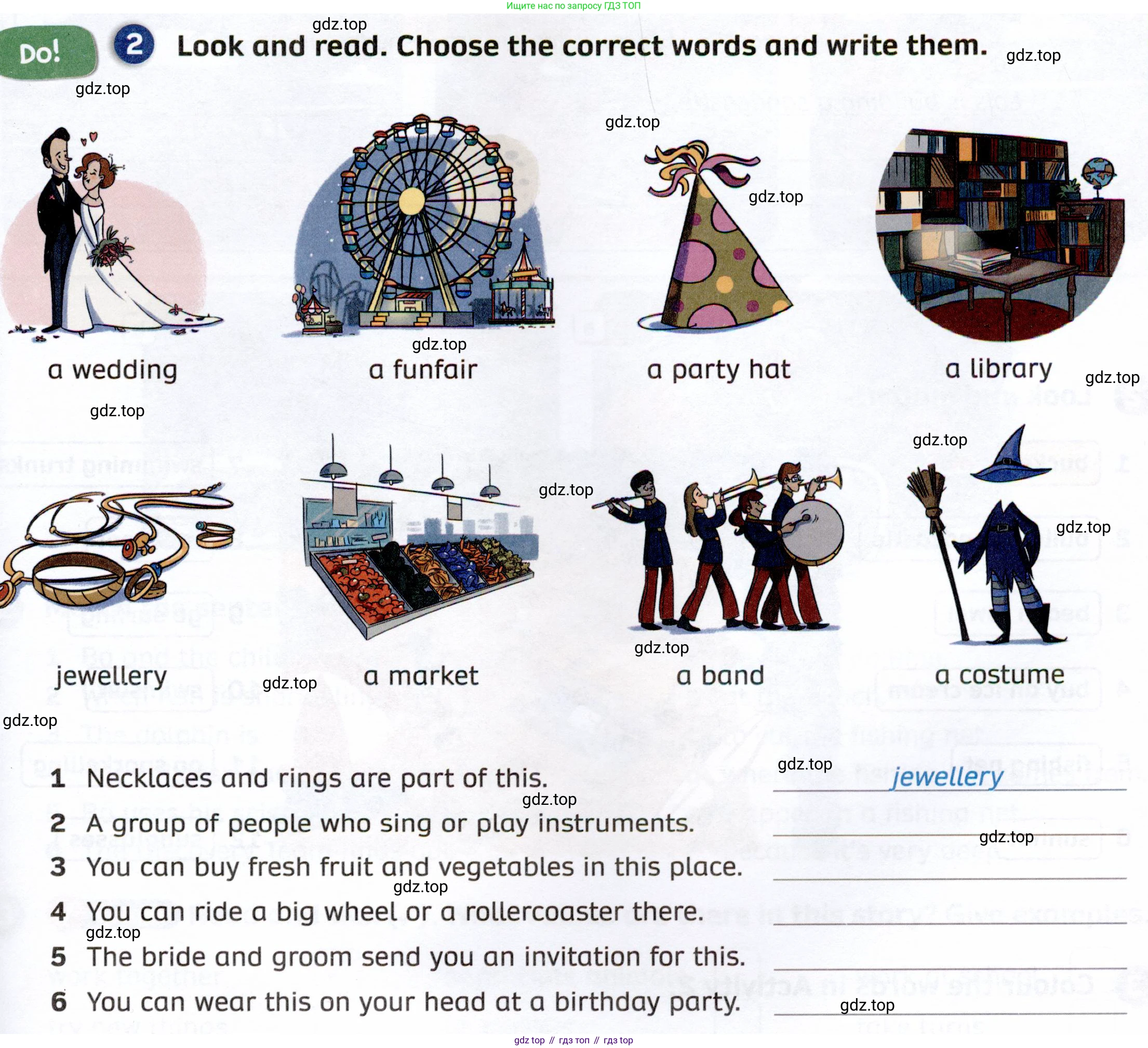 ГДЗ Английский язык (english), 4 класс Рабочая тетрадь (workbook), авторы: Покидова Анастасия Дмитриевна (Pokidova Anastasiya), Авелло Инес (Avello Ines), Махоуни Мишель (Mahony Michelle), издательство Просвещение, Москва, 2023, зелёного цвета, страница 103, номер 2, Условие