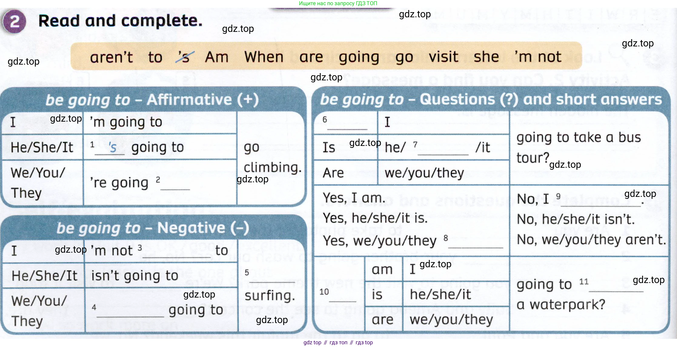 ГДЗ Английский язык (english), 4 класс Рабочая тетрадь (workbook), авторы: Покидова Анастасия Дмитриевна (Pokidova Anastasiya), Авелло Инес (Avello Ines), Махоуни Мишель (Mahony Michelle), издательство Просвещение, Москва, 2023, зелёного цвета, страница 114, номер 2, Условие