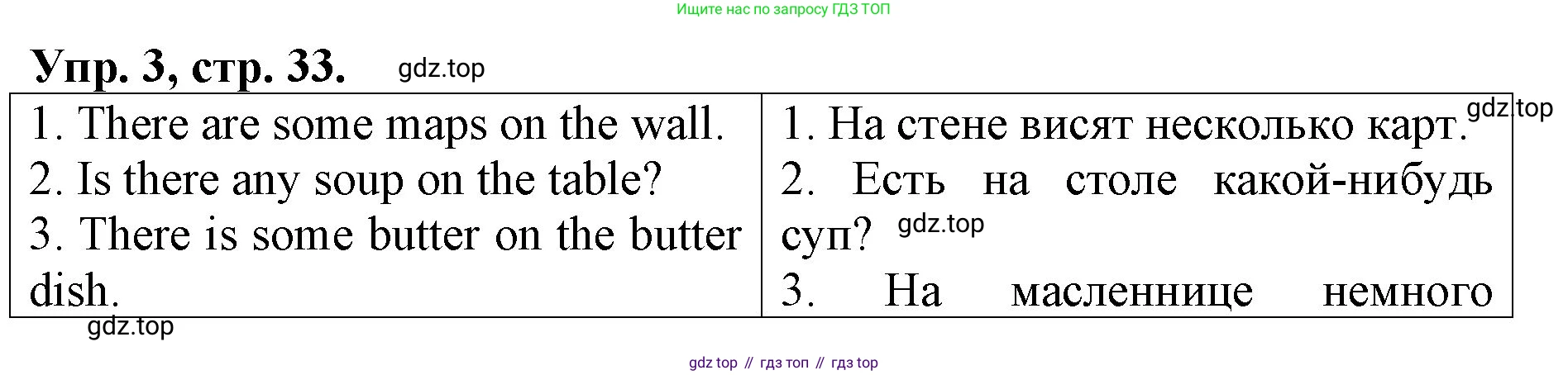 ГДЗ Английский язык (english), 4 класс Контрольные работы, авторы: Афанасьева Ольга Васильевна (Afanasyeva Olga), Михеева Ирина Владимировна (Mikheeva Irina), Баранова Ксения Михайловна (Baranova Ksenia), издательство Просвещение, Москва, 2016 - 2023, сиреневого цвета, страница 33, номер 3, Решение