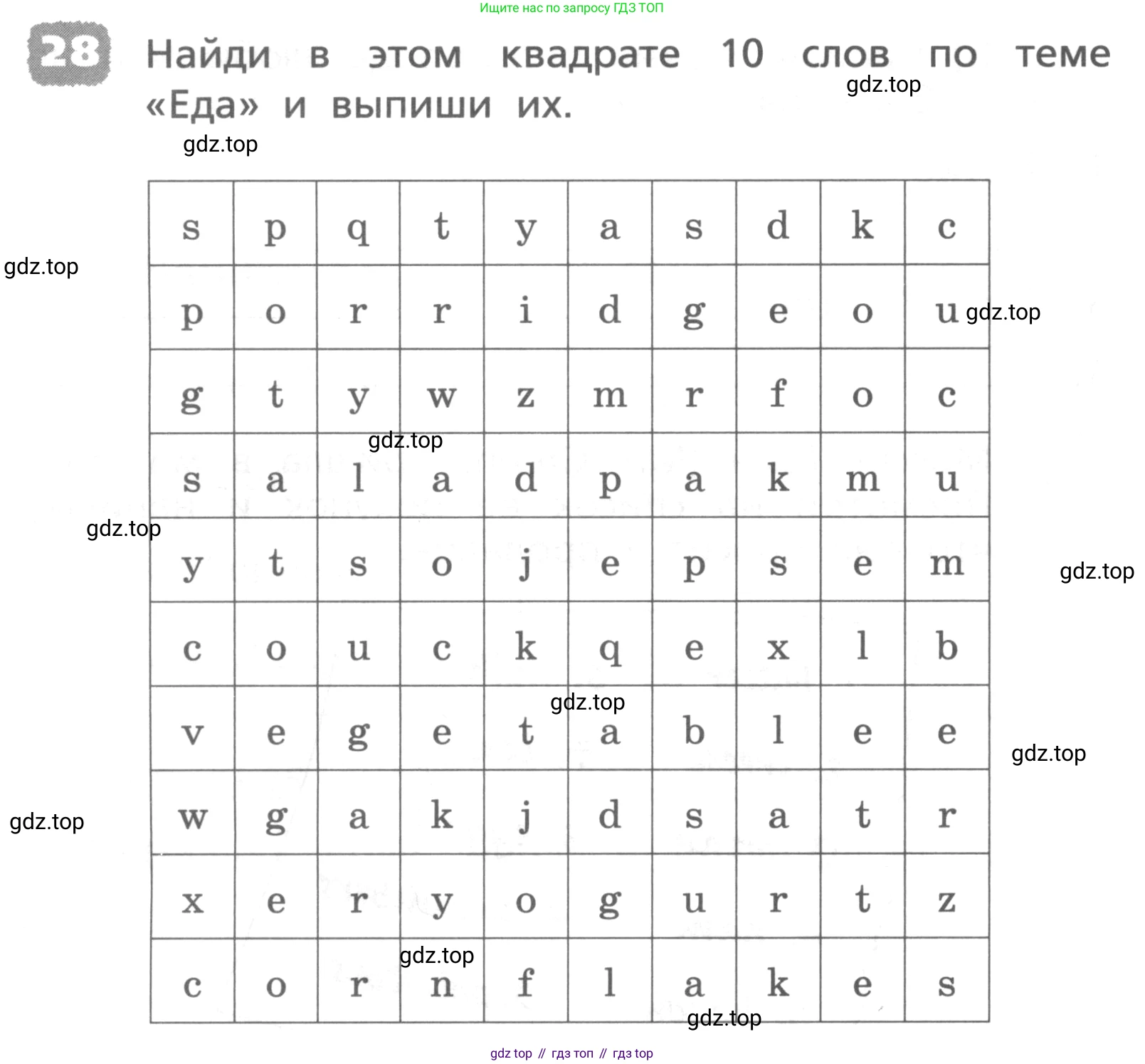 ГДЗ Английский язык (english), 4 класс Лексико-грамматический практикум, авторы: Афанасьева Ольга Васильевна (Afanasyeva Olga), Михеева Ирина Владимировна (Mikheeva Irina), Сьянов Александр Валерьевич, издательство Просвещение, Москва, 2015, сиреневого цвета, страница 114, номер 28, Условие