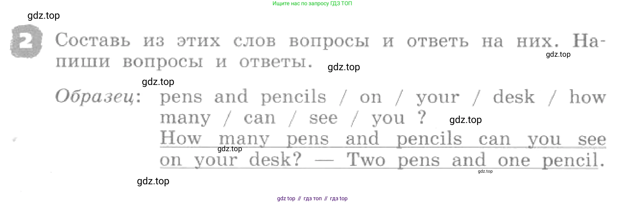 ГДЗ Английский язык (english), 4 класс рабочая тетрадь, авторы: Афанасьева Ольга Васильевна (Afanasyeva Olga), Михеева Ирина Владимировна (Mikheeva Irina), издательство Дрофа, Москва, 2013 - 2023, сиреневого цвета, страница 55, номер 2, Условие