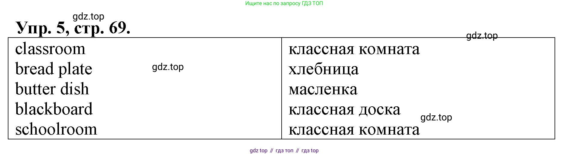 ГДЗ Английский язык (english), 4 класс рабочая тетрадь, авторы: Афанасьева Ольга Васильевна (Afanasyeva Olga), Михеева Ирина Владимировна (Mikheeva Irina), издательство Дрофа, Москва, 2013 - 2023, сиреневого цвета, страница 69, номер 5, Решение