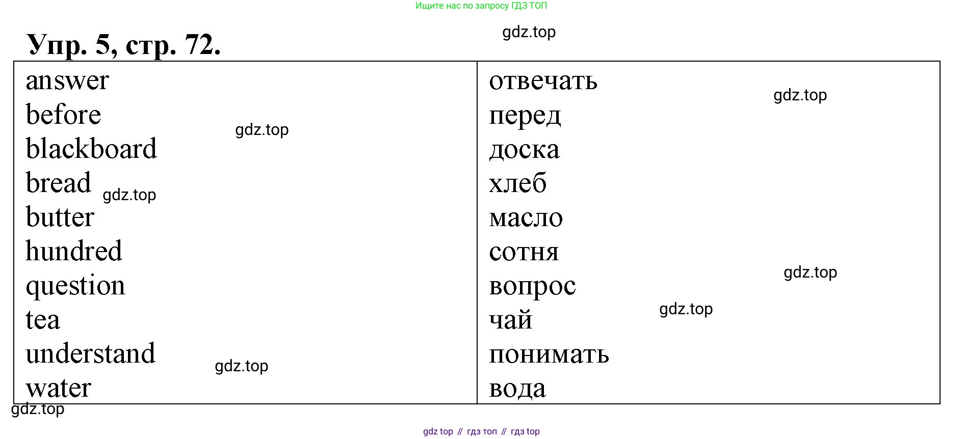 ГДЗ Английский язык (english), 4 класс рабочая тетрадь, авторы: Афанасьева Ольга Васильевна (Afanasyeva Olga), Михеева Ирина Владимировна (Mikheeva Irina), издательство Дрофа, Москва, 2013 - 2023, сиреневого цвета, страница 72, номер 5, Решение