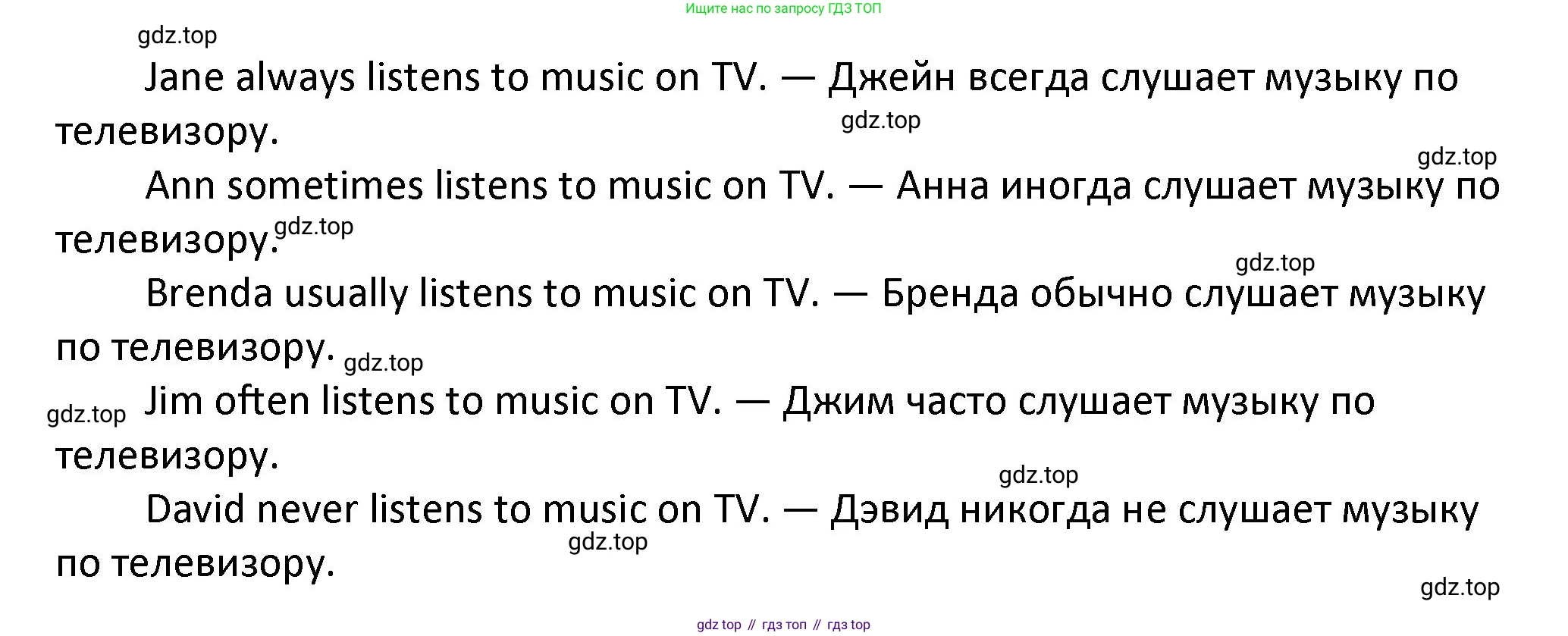 ГДЗ Английский язык (english), 4 класс Учебник, авторы: Афанасьева Ольга Васильевна (Afanasyeva Olga), Михеева Ирина Владимировна (Mikheeva Irina), издательство Дрофа, Москва, 2016 - 2023, радужного цвета, Часть ( Part) 1, страница 24, номер 5, Решение (продолжение 2)
