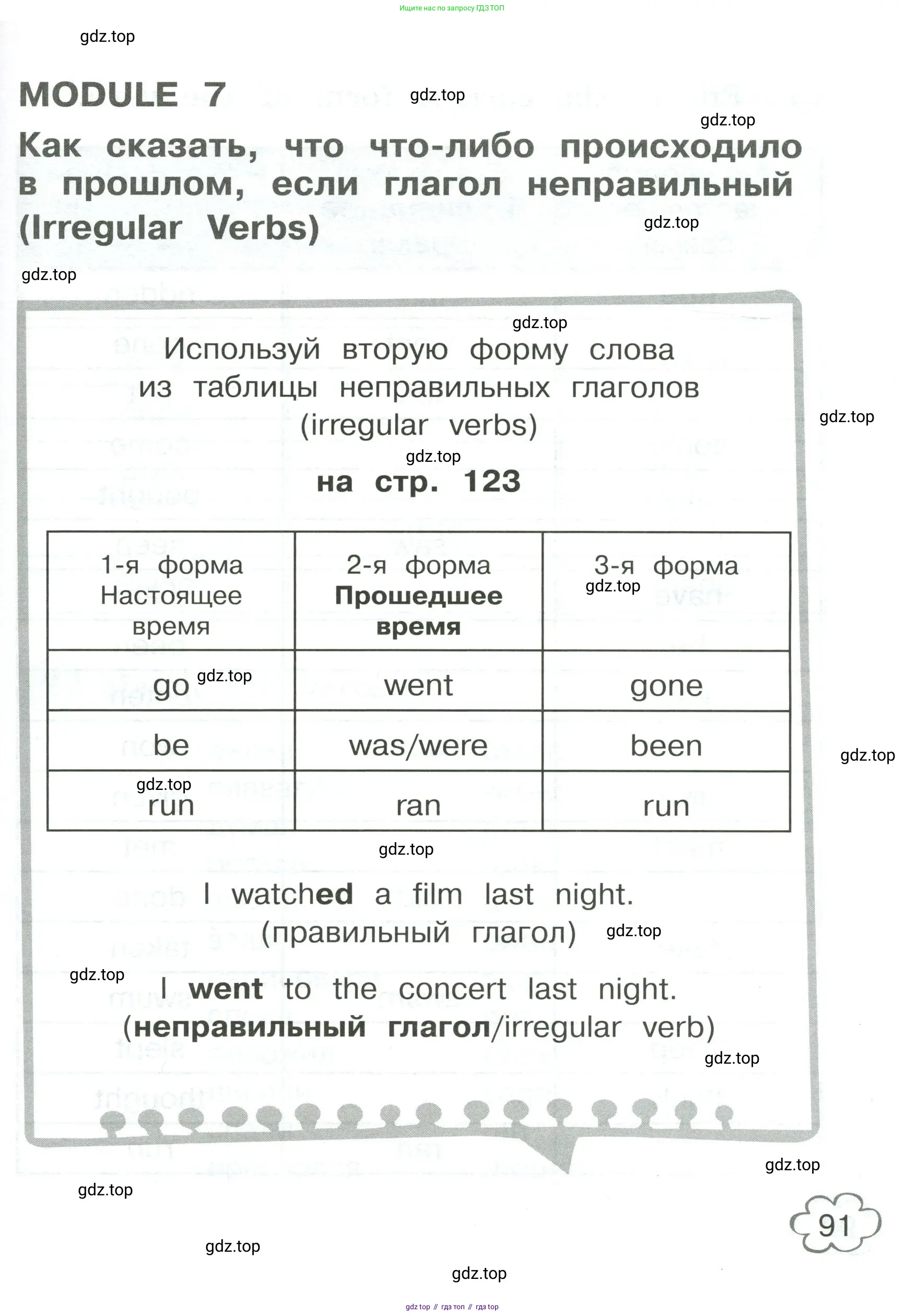 Английский язык (english), 4 класс Грамматический тренажёр, автор: Юшина Дарья Генадьевна, издательство Просвещение, Москва, 2019, красного цвета, страница 91