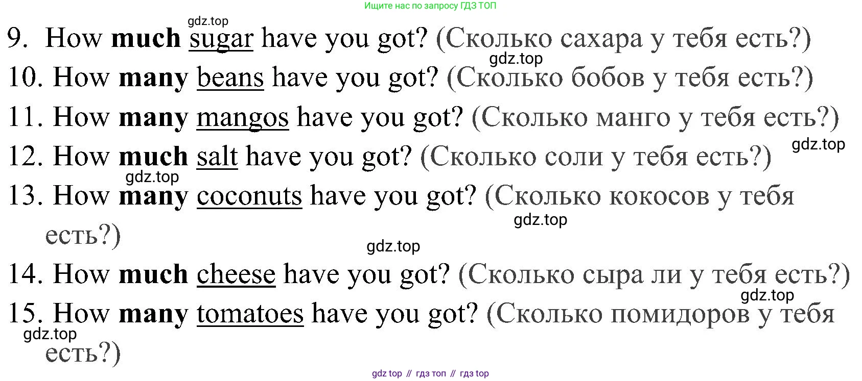 ГДЗ Английский язык (english), 4 класс Грамматический тренажёр, автор: Юшина Дарья Генадьевна, издательство Просвещение, Москва, 2019, красного цвета, страница 36, номер 3, Решение 2 (продолжение 2)