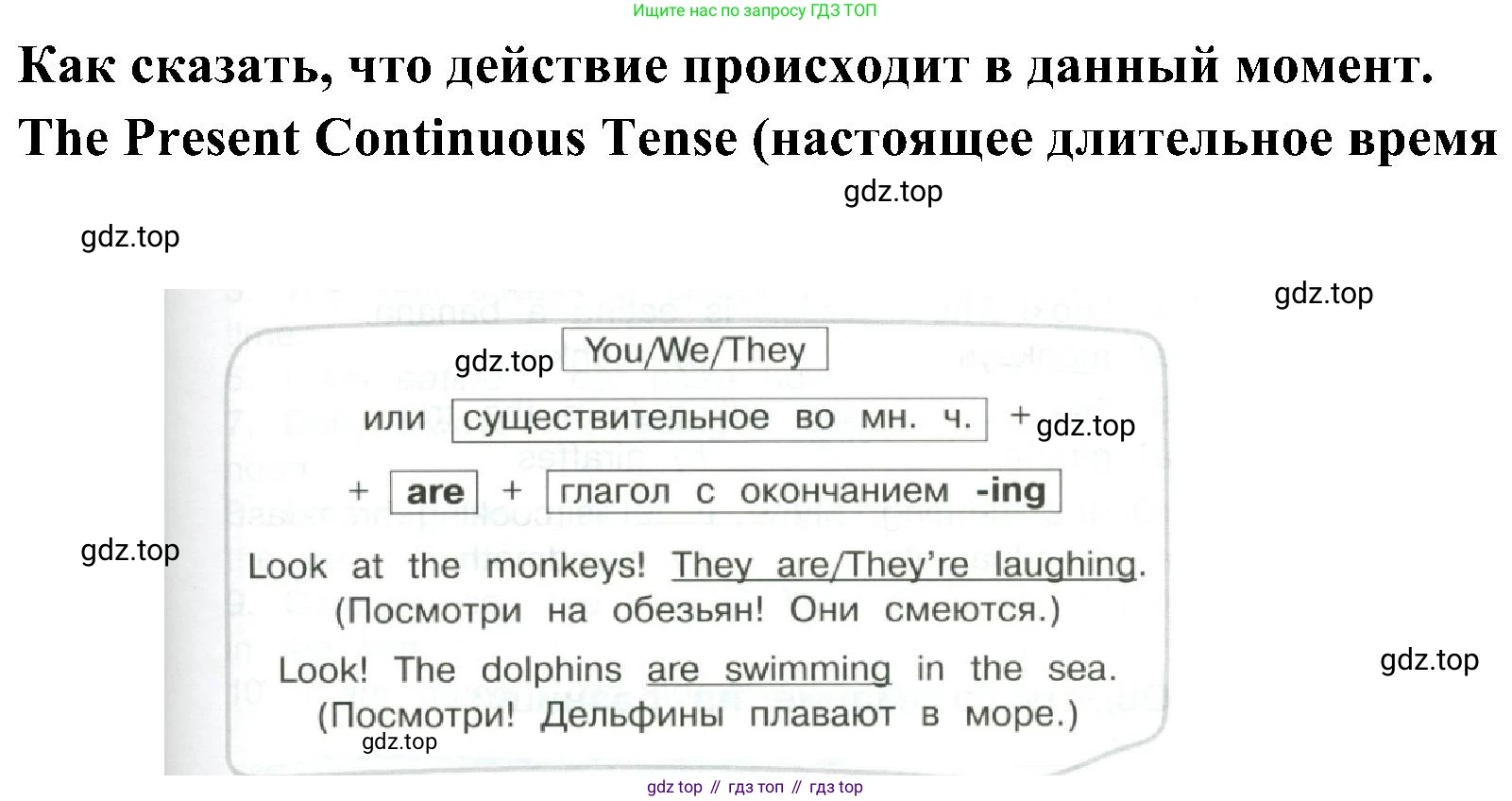 ГДЗ Английский язык (english), 4 класс Грамматический тренажёр, автор: Юшина Дарья Генадьевна, издательство Просвещение, Москва, 2019, красного цвета, страница 48, номер 2, Решение 2 (продолжение 2)