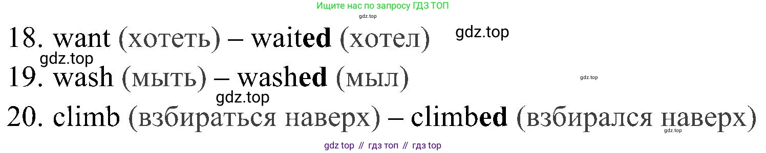 ГДЗ Английский язык (english), 4 класс Грамматический тренажёр, автор: Юшина Дарья Генадьевна, издательство Просвещение, Москва, 2019, красного цвета, страница 78, номер 1, Решение 2 (продолжение 2)