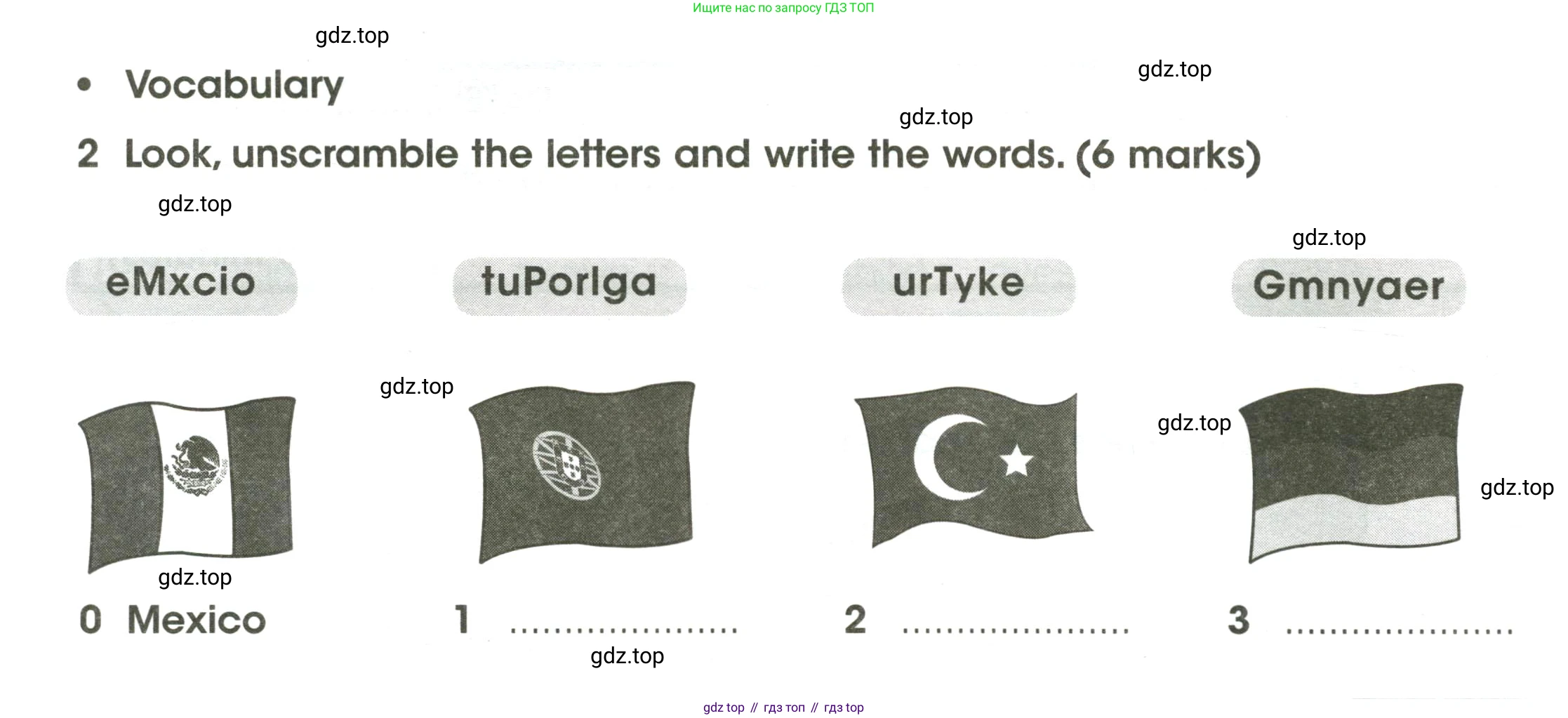 ГДЗ Английский язык (english), 4 класс контрольные задания (test booklet), авторы: Баранова Ксения Михайловна (Baranova Ksenia), Дули Дженни (Dooley Jenny), Копылова Виктория Викторовна (Kopylova Victoria), Мильруд Радислав Петрович (Millrood Radislav), Эванс Вирджиния (Evans Virginia), издательство Просвещение, Москва, 2023, серого цвета, страница 10, номер 2, Условие
