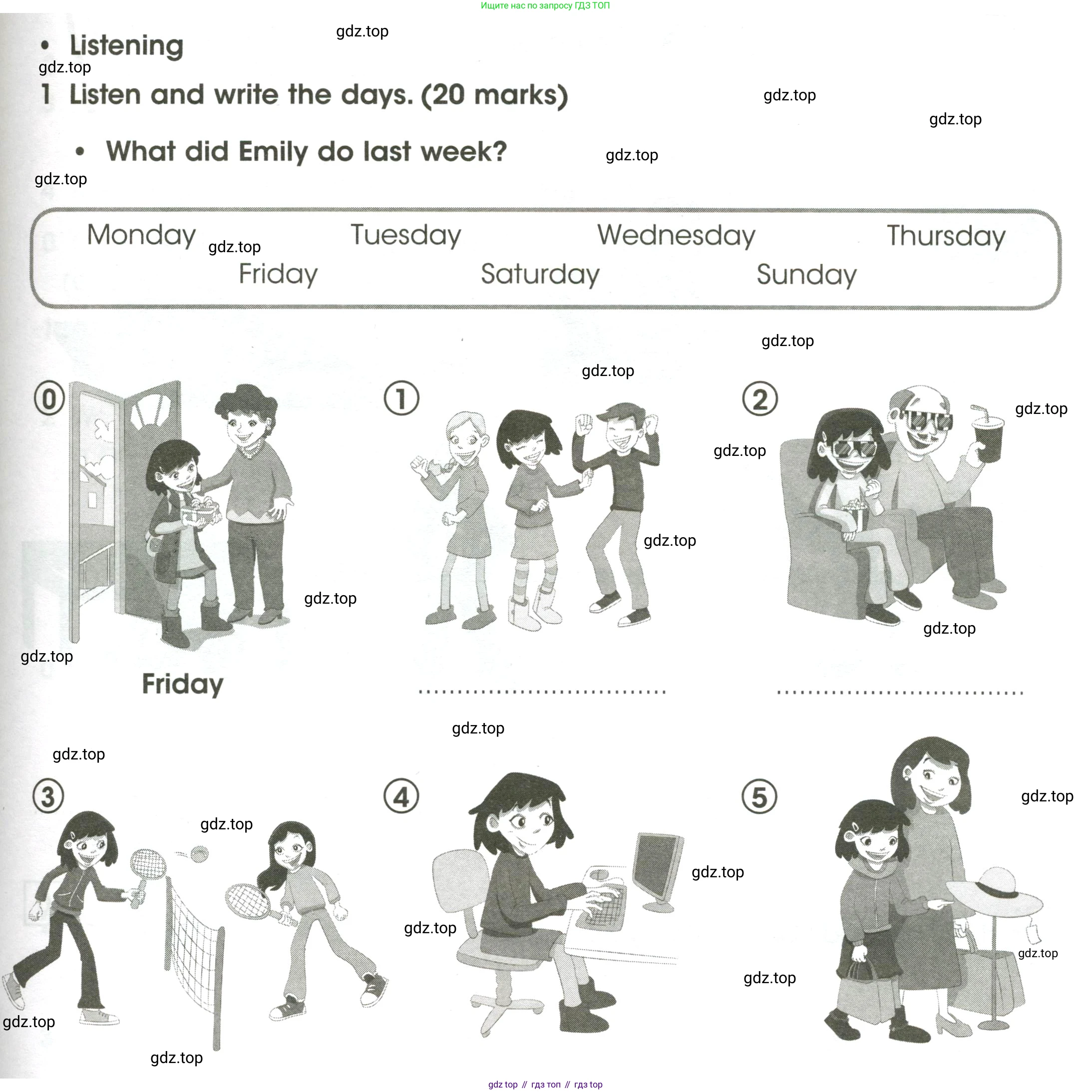 ГДЗ Английский язык (english), 4 класс контрольные задания (test booklet), авторы: Баранова Ксения Михайловна (Baranova Ksenia), Дули Дженни (Dooley Jenny), Копылова Виктория Викторовна (Kopylova Victoria), Мильруд Радислав Петрович (Millrood Radislav), Эванс Вирджиния (Evans Virginia), издательство Просвещение, Москва, 2023, серого цвета, страница 81, номер 1, Условие