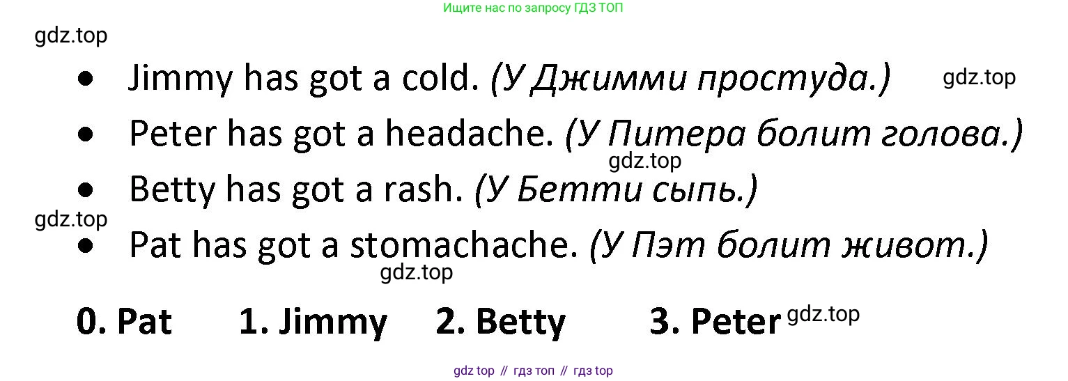 ГДЗ Английский язык (english), 4 класс контрольные задания (test booklet), авторы: Баранова Ксения Михайловна (Baranova Ksenia), Дули Дженни (Dooley Jenny), Копылова Виктория Викторовна (Kopylova Victoria), Мильруд Радислав Петрович (Millrood Radislav), Эванс Вирджиния (Evans Virginia), издательство Просвещение, Москва, 2023, серого цвета, страница 58, номер 4, Решение (продолжение 2)