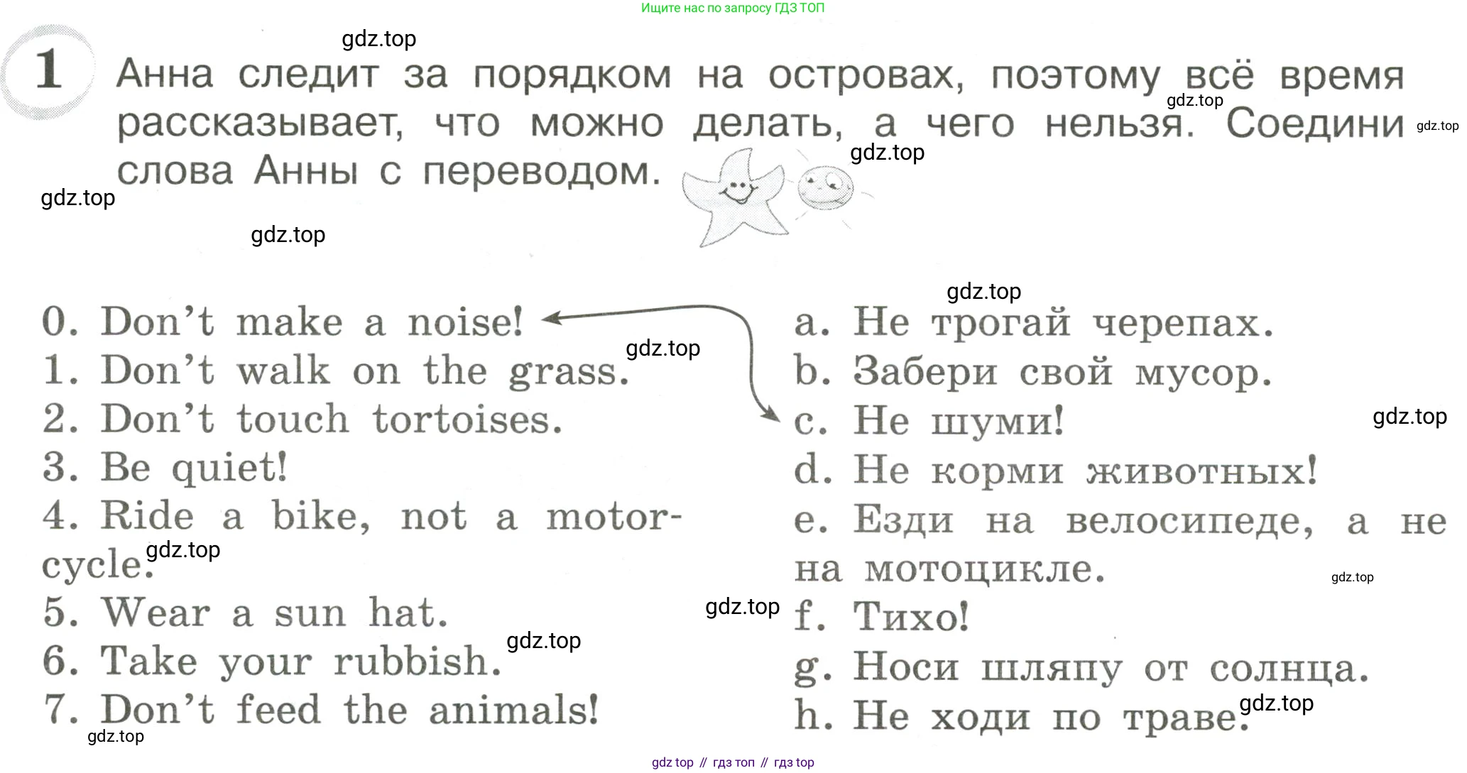 ГДЗ Английский язык (english), 4 класс сборник грамматических упражнений, автор: Рязанцева Светлана Борисовна, издательство Просвещение, Москва, 2023, белого цвета, страница 42, номер 1, Условие