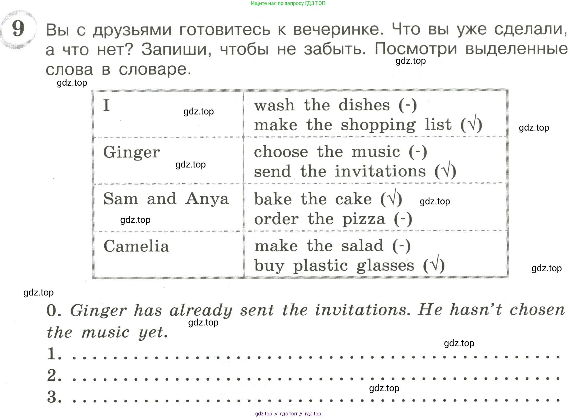 ГДЗ Английский язык (english), 4 класс сборник грамматических упражнений, автор: Рязанцева Светлана Борисовна, издательство Просвещение, Москва, 2023, белого цвета, страница 85, номер 9, Условие