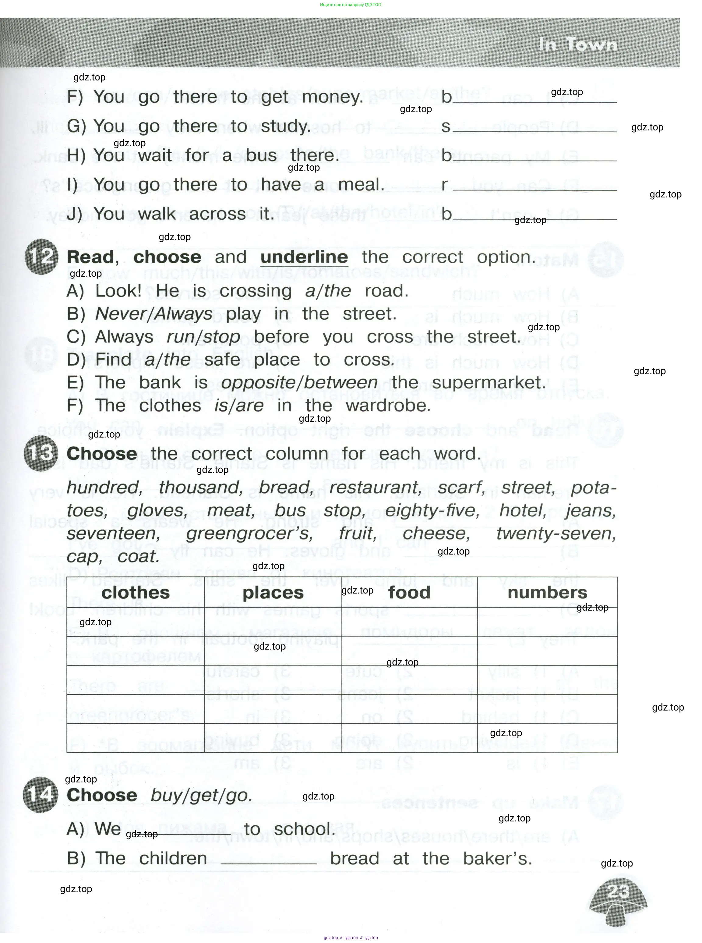 Английский язык (english), 4 класс Сборник упражнений, автор: Котова Марина Петровна, издательство Просвещение, Москва, 2023, белого цвета, страница 23