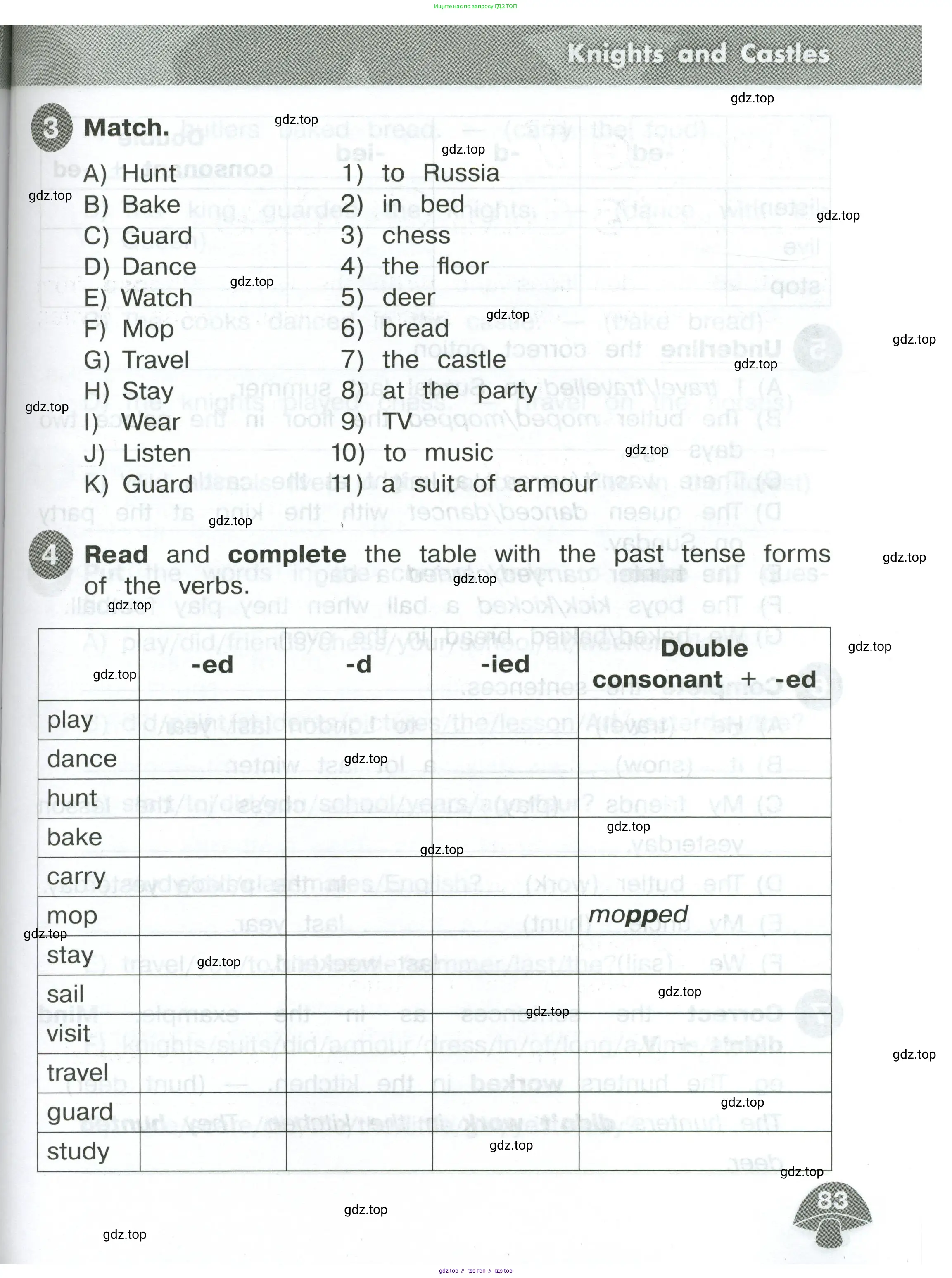 Английский язык (english), 4 класс Сборник упражнений, автор: Котова Марина Петровна, издательство Просвещение, Москва, 2023, белого цвета, страница 83