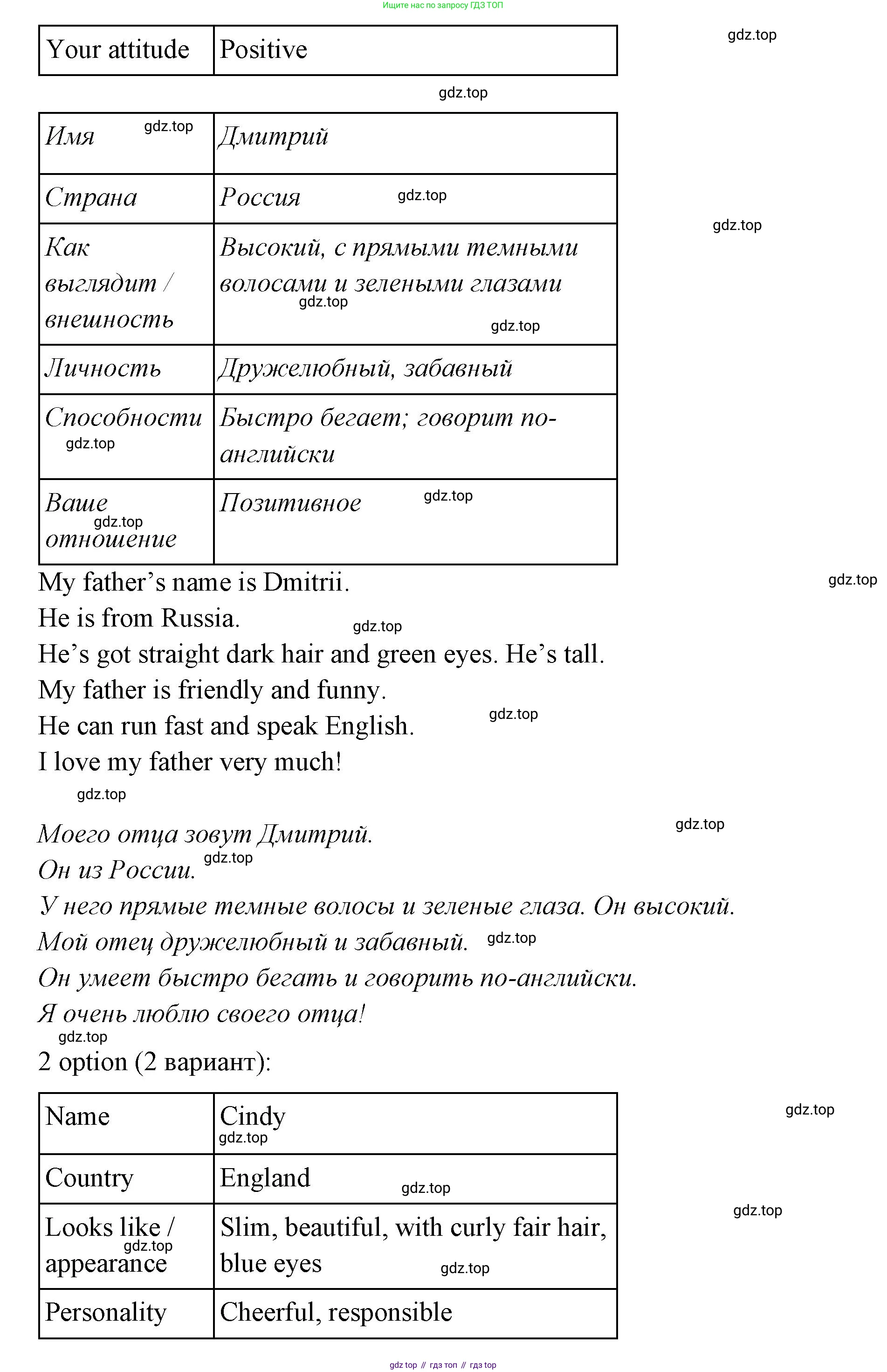 Английский язык (english), 4 класс Сборник упражнений, автор: Котова Марина Петровна, издательство Просвещение, Москва, 2023, белого цвета, страница 8, номер 16, Решение (продолжение 2)