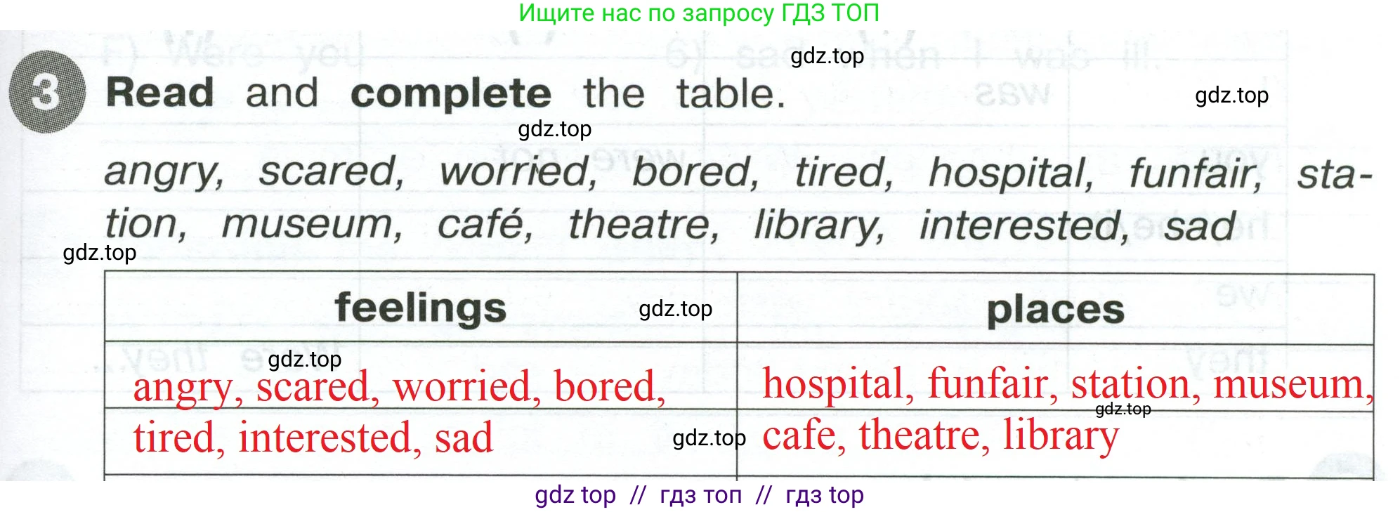 Английский язык (english), 4 класс Сборник упражнений, автор: Котова Марина Петровна, издательство Просвещение, Москва, 2023, белого цвета, страница 51, номер 3, Решение 2