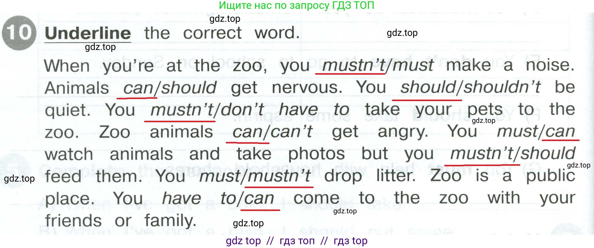 Английский язык (english), 4 класс Сборник упражнений, автор: Котова Марина Петровна, издательство Просвещение, Москва, 2023, белого цвета, страница 64, номер 10, Решение 2