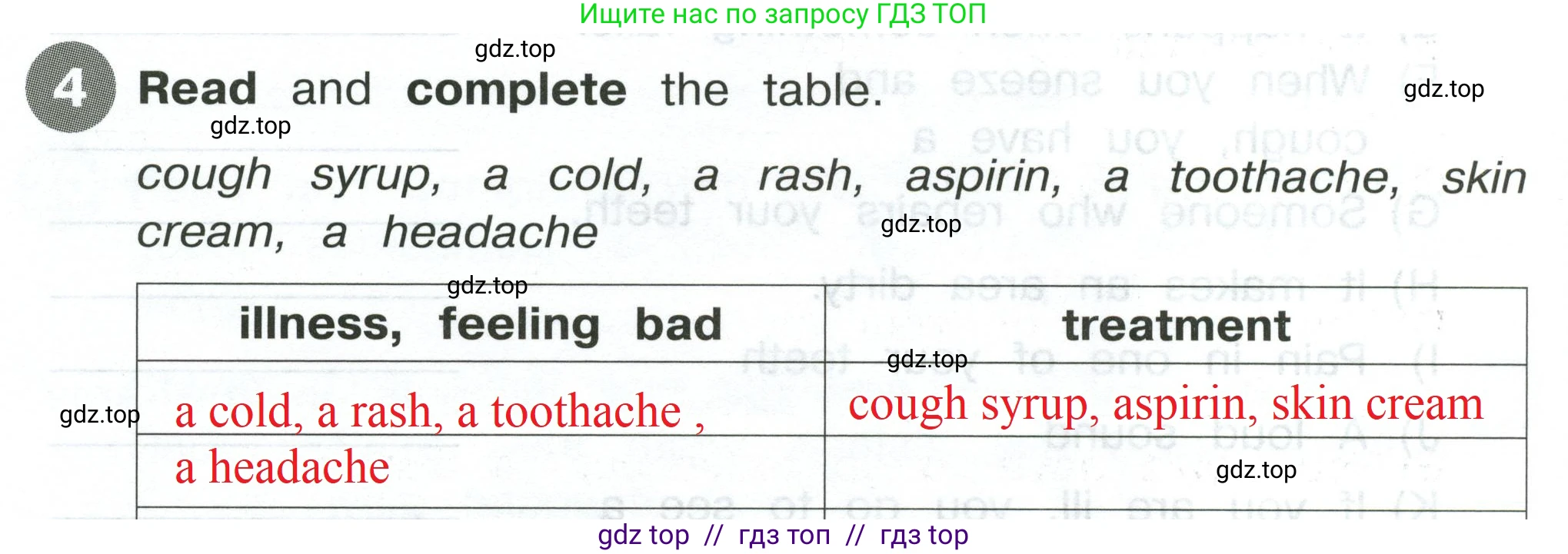 Английский язык (english), 4 класс Сборник упражнений, автор: Котова Марина Петровна, издательство Просвещение, Москва, 2023, белого цвета, страница 62, номер 4, Решение 2