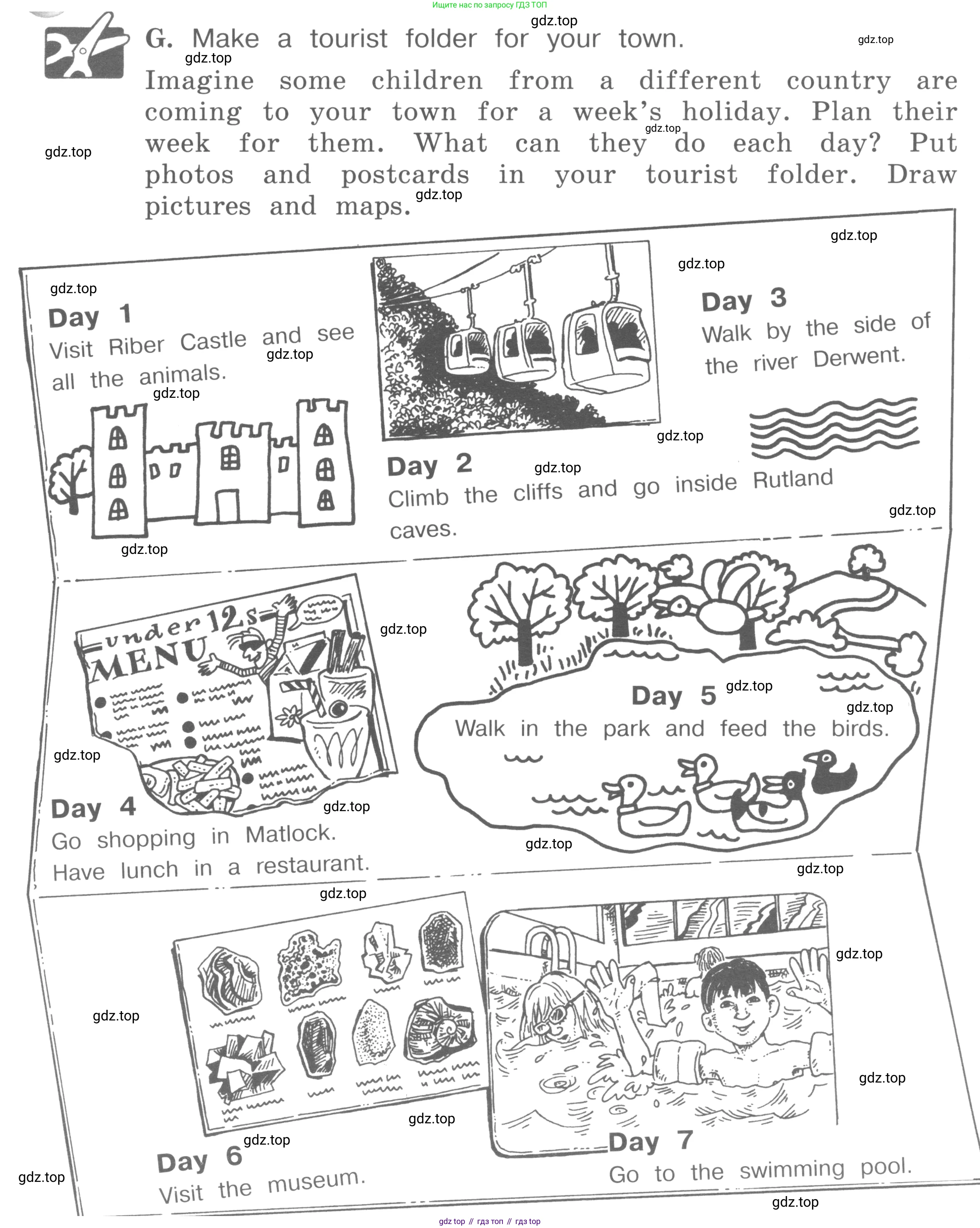 ГДЗ Английский язык (english), 4 класс рабочая тетрадь (activity book), авторы: Вербицкая Мария Валерьевна (Verbitskaya Maria), Эббс Брайен (Abbs Brian), Уорелл Энн (Worrall Anne), Уорд Энн (Ward Ann), издательство Вентана-граф, Москва, 2017, оранжевого цвета, страница 35, номер G, Условие
