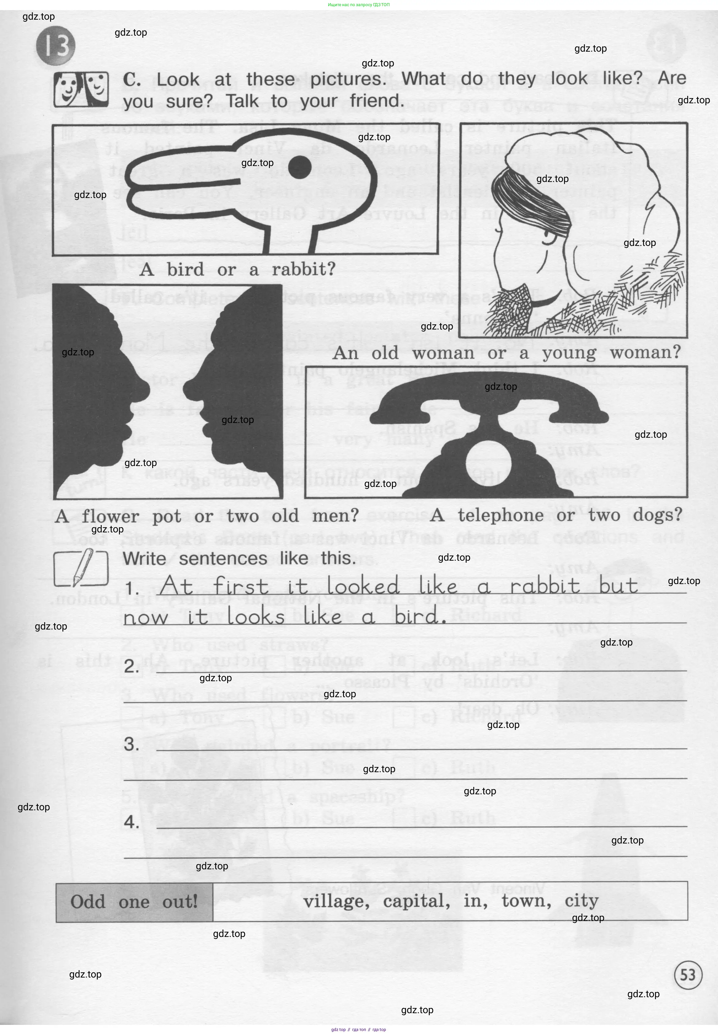 Английский язык (english), 4 класс рабочая тетрадь (activity book), авторы: Вербицкая Мария Валерьевна (Verbitskaya Maria), Эббс Брайен (Abbs Brian), Уорелл Энн (Worrall Anne), Уорд Энн (Ward Ann), издательство Вентана-граф, Москва, 2017, оранжевого цвета, страница 53