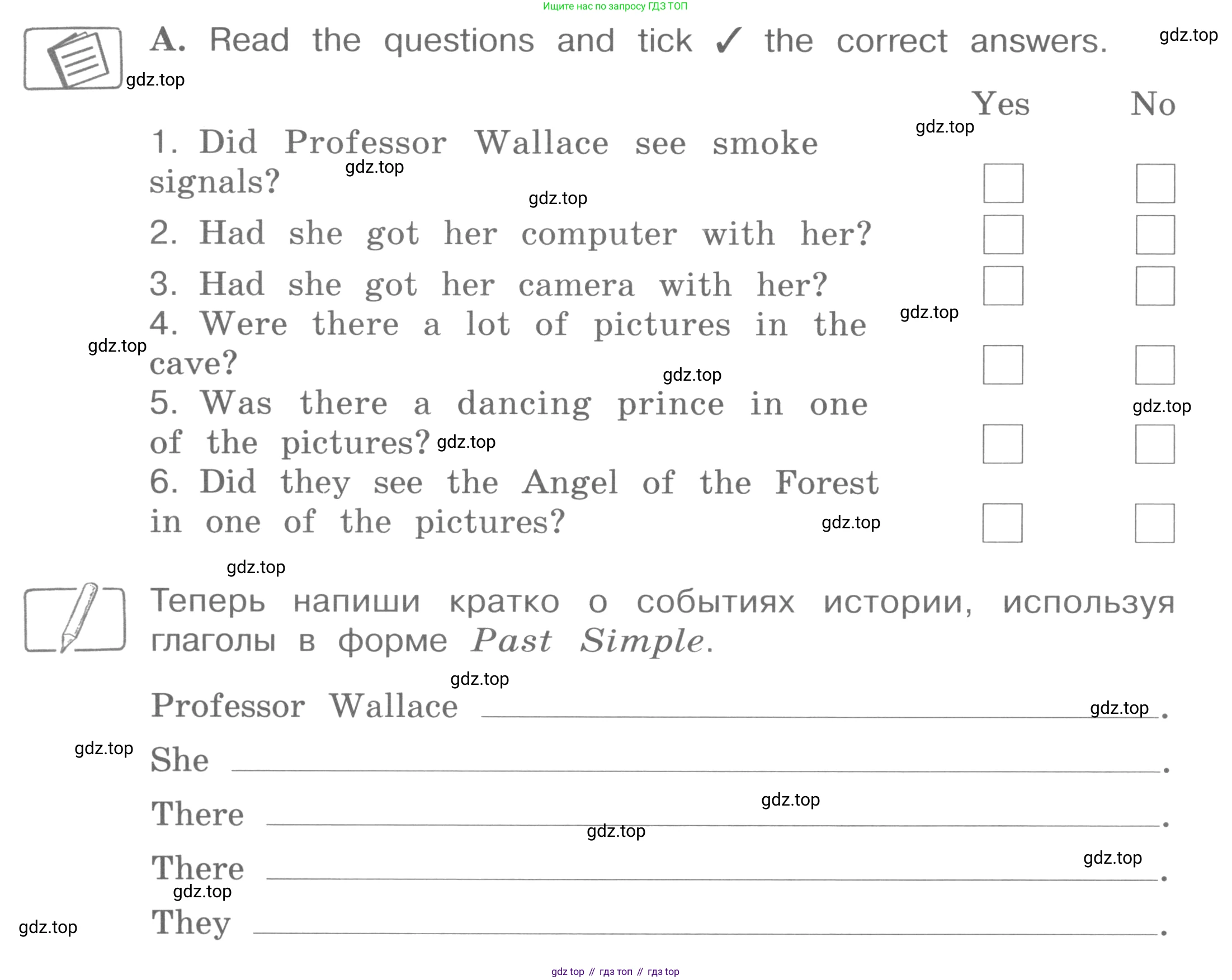 ГДЗ Английский язык (english), 4 класс рабочая тетрадь (activity book), авторы: Вербицкая Мария Валерьевна (Verbitskaya Maria), Эббс Брайен (Abbs Brian), Уорелл Энн (Worrall Anne), Уорд Энн (Ward Ann), издательство Вентана-граф, Москва, 2017, оранжевого цвета, страница 56, номер A, Условие