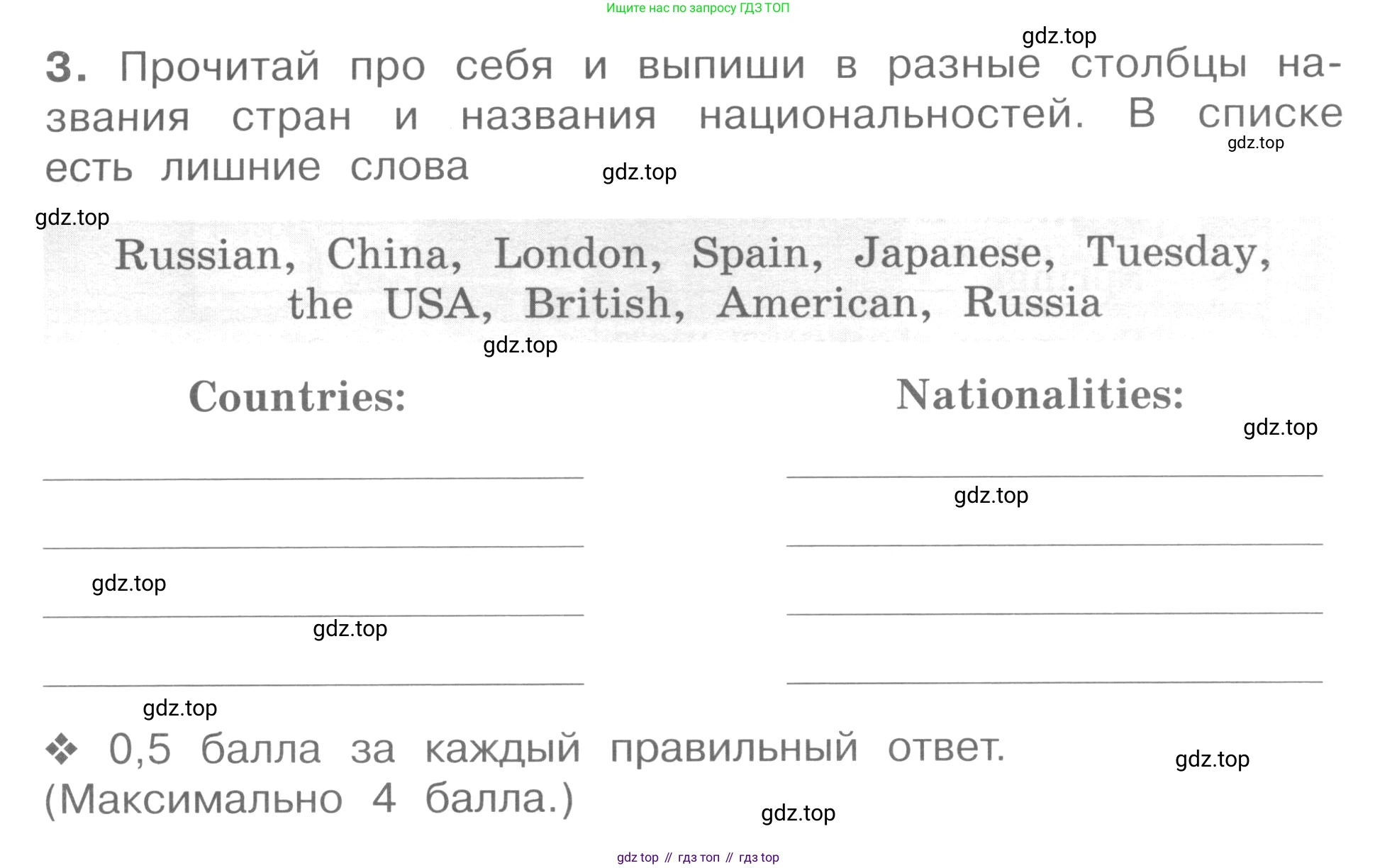 ГДЗ Английский язык (english), 4 класс рабочая тетрадь (activity book), авторы: Вербицкая Мария Валерьевна (Verbitskaya Maria), Эббс Брайен (Abbs Brian), Уорелл Энн (Worrall Anne), Уорд Энн (Ward Ann), издательство Вентана-граф, Москва, 2017, оранжевого цвета, страница 87, номер 3, Условие