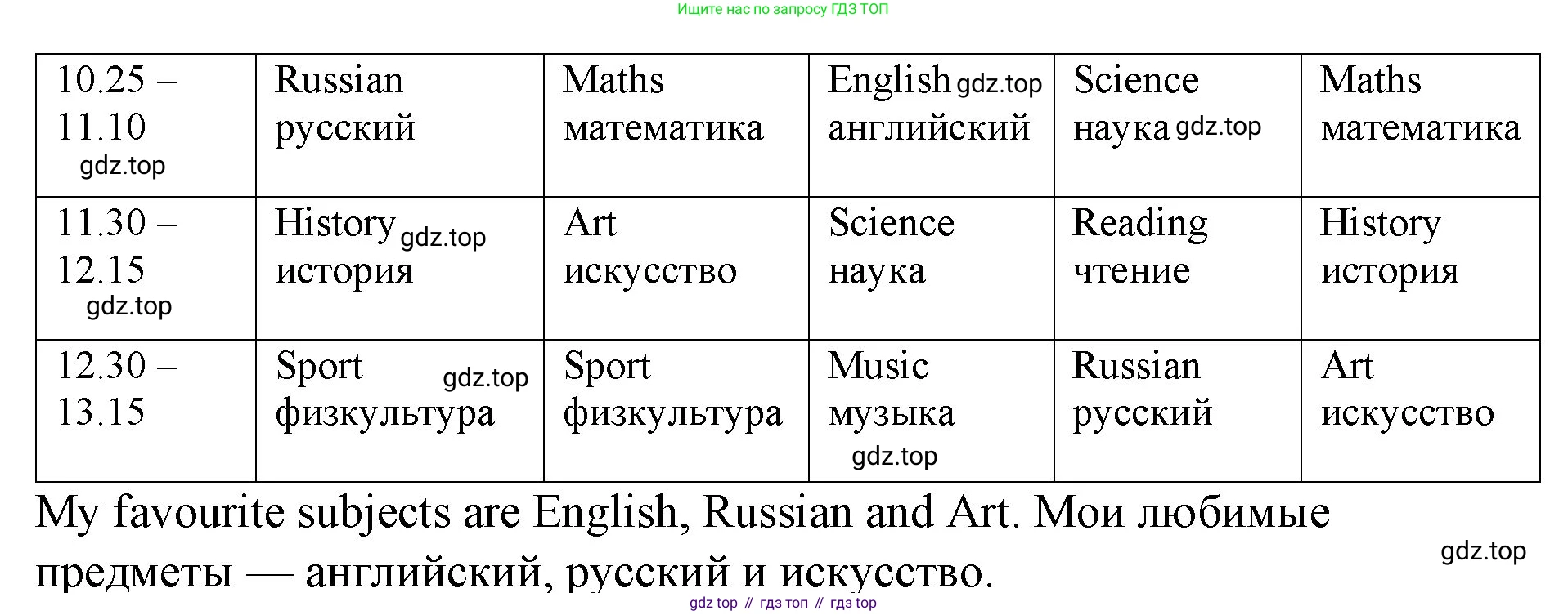 ГДЗ Английский язык (english), 4 класс рабочая тетрадь (activity book), авторы: Вербицкая Мария Валерьевна (Verbitskaya Maria), Эббс Брайен (Abbs Brian), Уорелл Энн (Worrall Anne), Уорд Энн (Ward Ann), издательство Вентана-граф, Москва, 2017, оранжевого цвета, страница 6, номер G, Решение (продолжение 2)