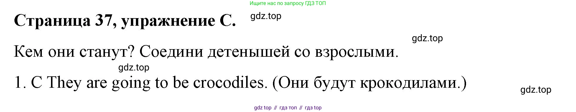 ГДЗ Английский язык (english), 4 класс рабочая тетрадь (activity book), авторы: Вербицкая Мария Валерьевна (Verbitskaya Maria), Эббс Брайен (Abbs Brian), Уорелл Энн (Worrall Anne), Уорд Энн (Ward Ann), издательство Вентана-граф, Москва, 2017, оранжевого цвета, страница 37, номер C, Решение