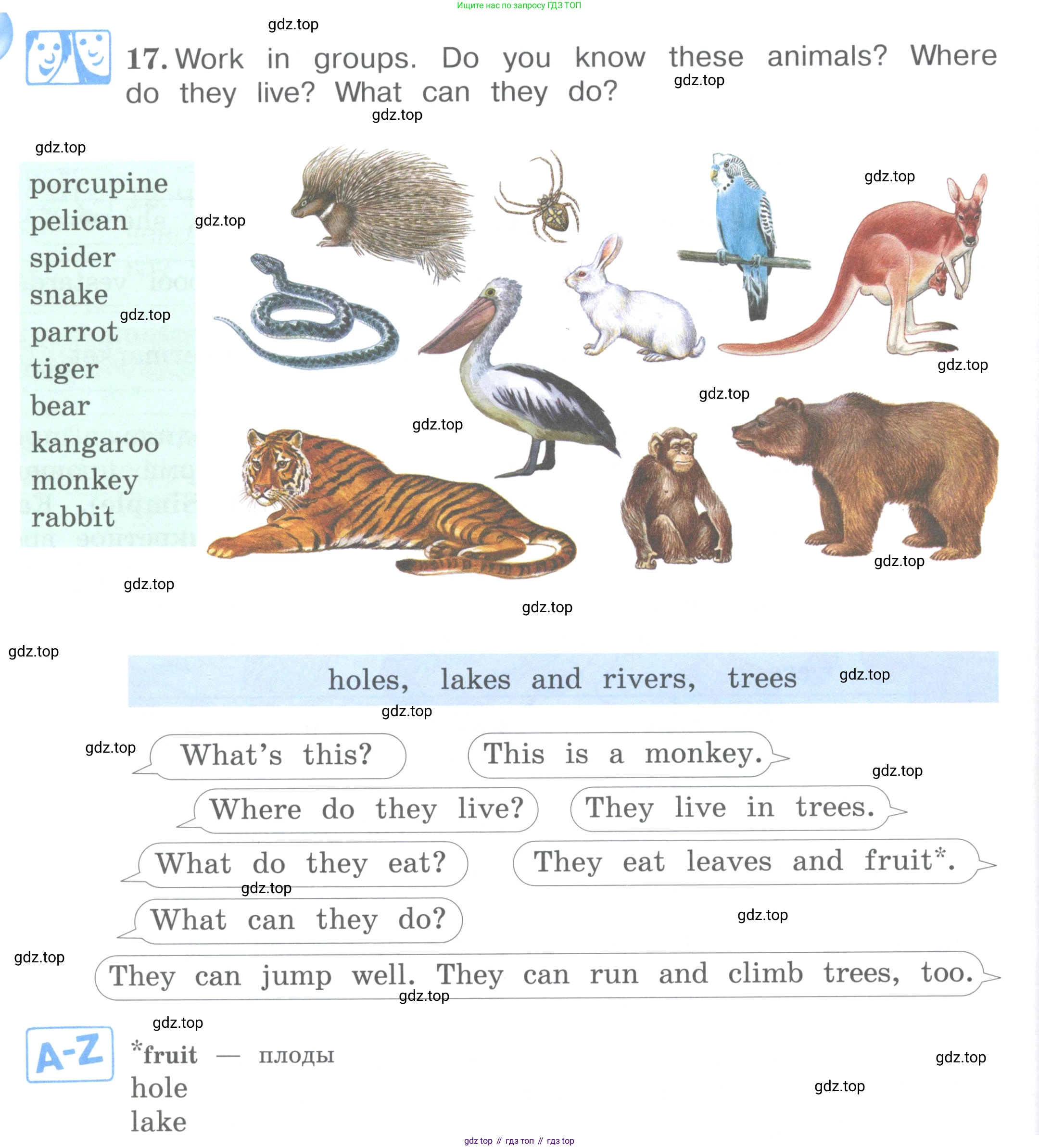 ГДЗ Английский язык (english), 4 класс Учебник (Student's book), авторы: Вербицкая Мария Валерьевна (Verbitskaya Maria), Эббс Брайен (Abbs Brian), Уорелл Энн (Worrall Anne), Уорд Энн (Ward Ann), издательство Вентана-граф, Москва, 2019, белого цвета, Часть ( Part) 1, страница 30, номер 17, Условие