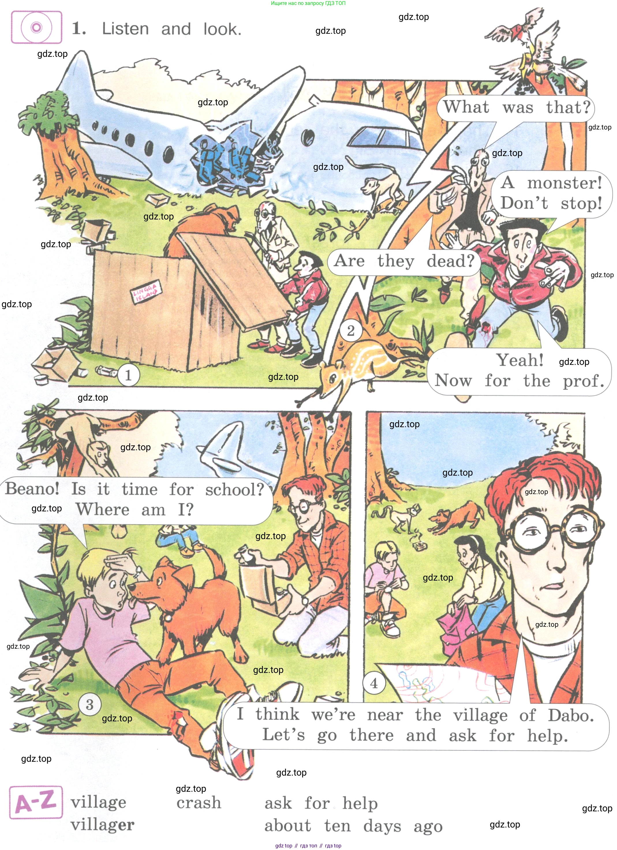 ГДЗ Английский язык (english), 4 класс Учебник (Student's book), авторы: Вербицкая Мария Валерьевна (Verbitskaya Maria), Эббс Брайен (Abbs Brian), Уорелл Энн (Worrall Anne), Уорд Энн (Ward Ann), издательство Вентана-граф, Москва, 2019, белого цвета, Часть ( Part) 2, страница 4, номер 1, Условие